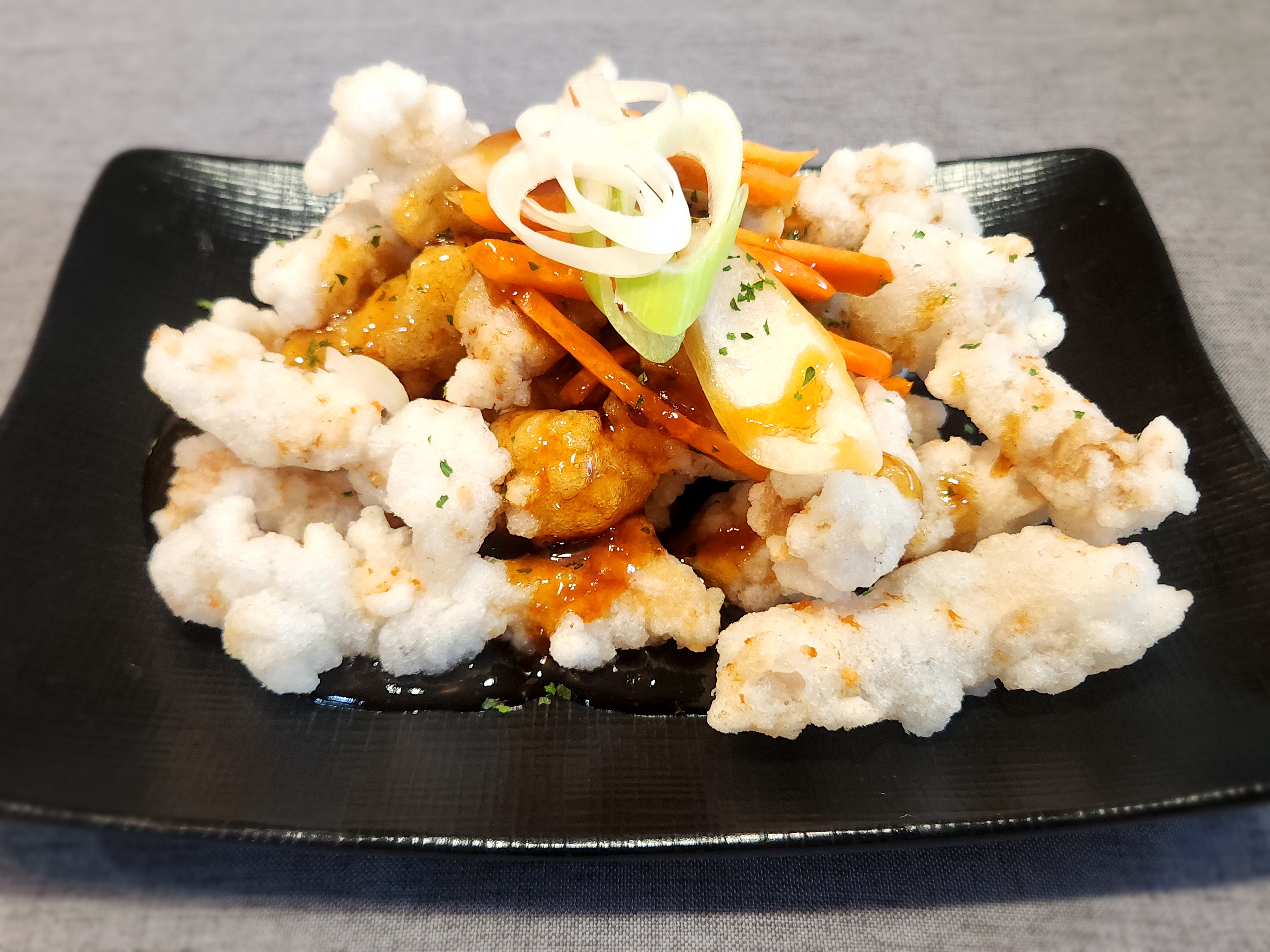 Deep-fried Pork with Sweet and Sour Sauce