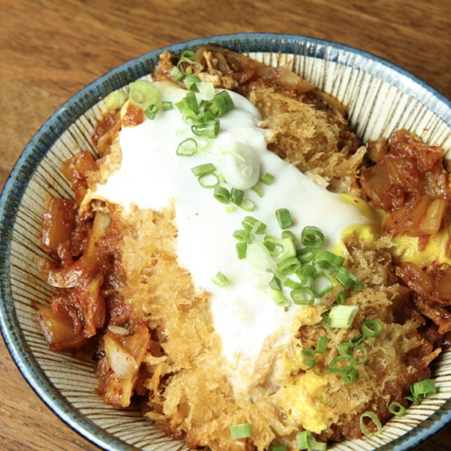 Aged Sirloin Kimchi Katsudon