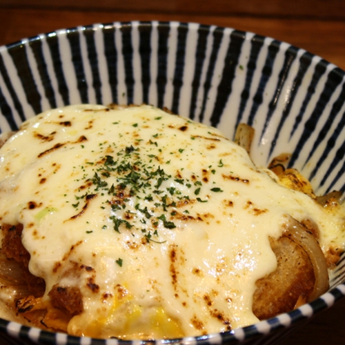 Aged Sirloin Cheese Katsudon