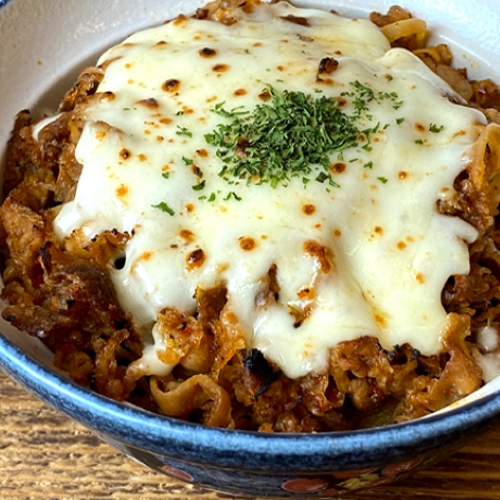 Mozzarella Cheese + Spicy Yaki Gyudon