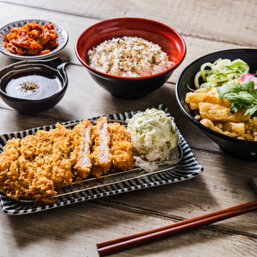 Aged Sirloin Cutlet Meal Set