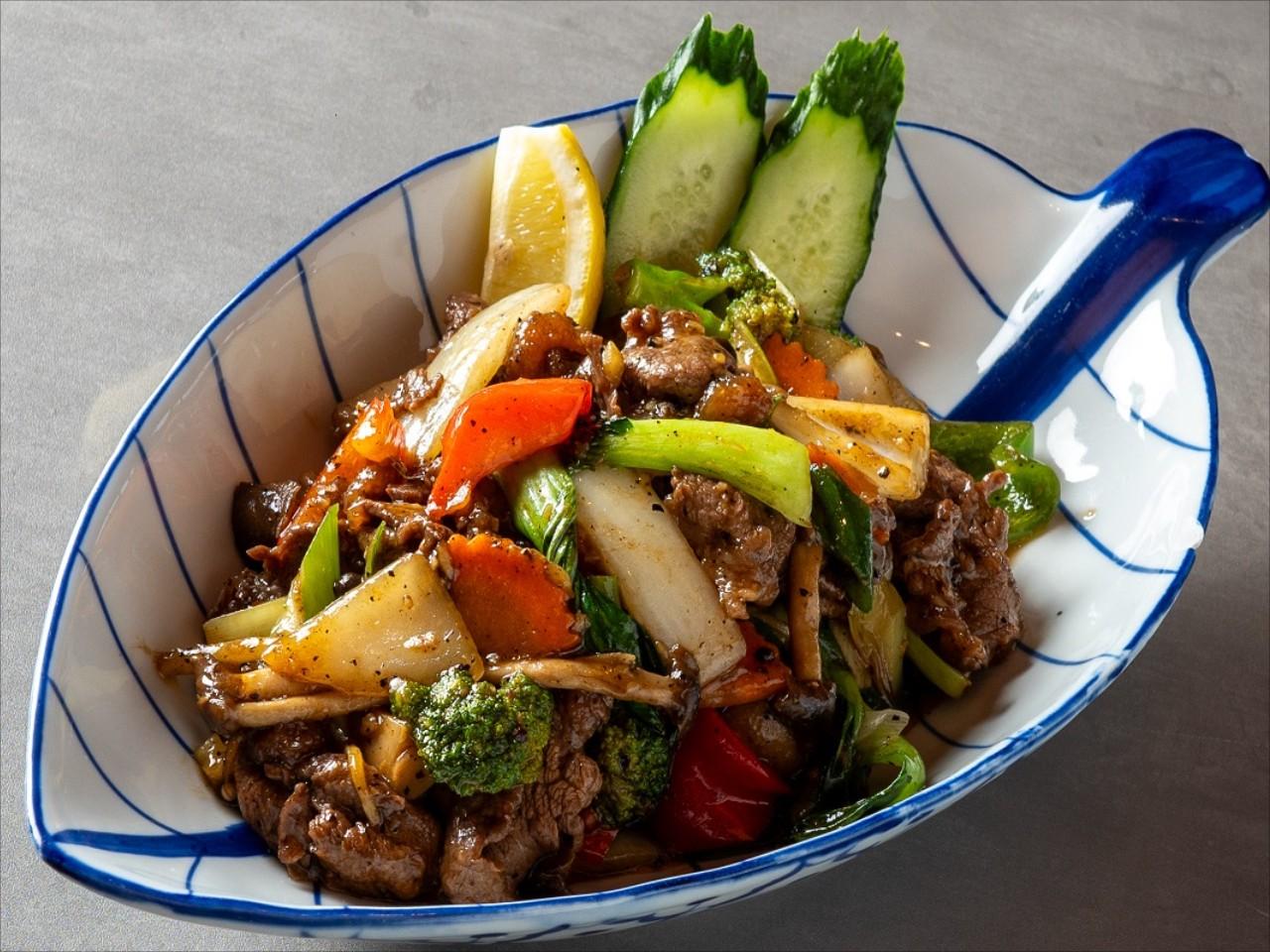 Stir-fried Beef with Oyster Sauce