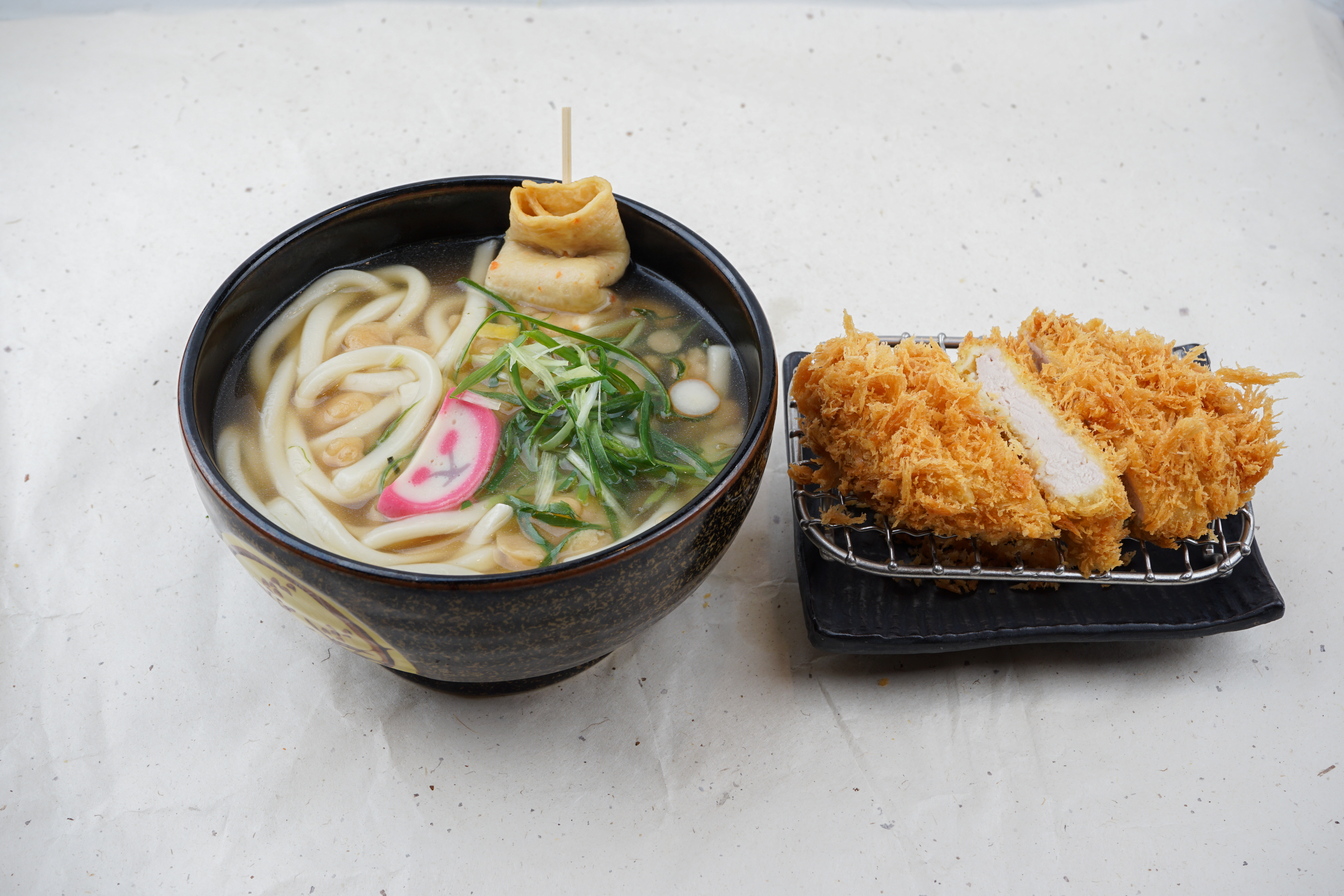 Udon and Pork Cutlet