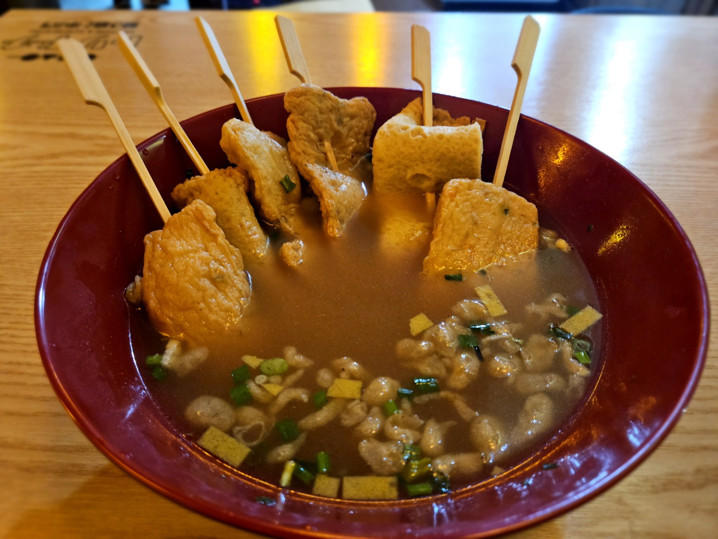 Mini Fish Cake Skewers