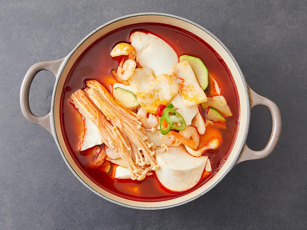 Soft Bean Curd Jjigae