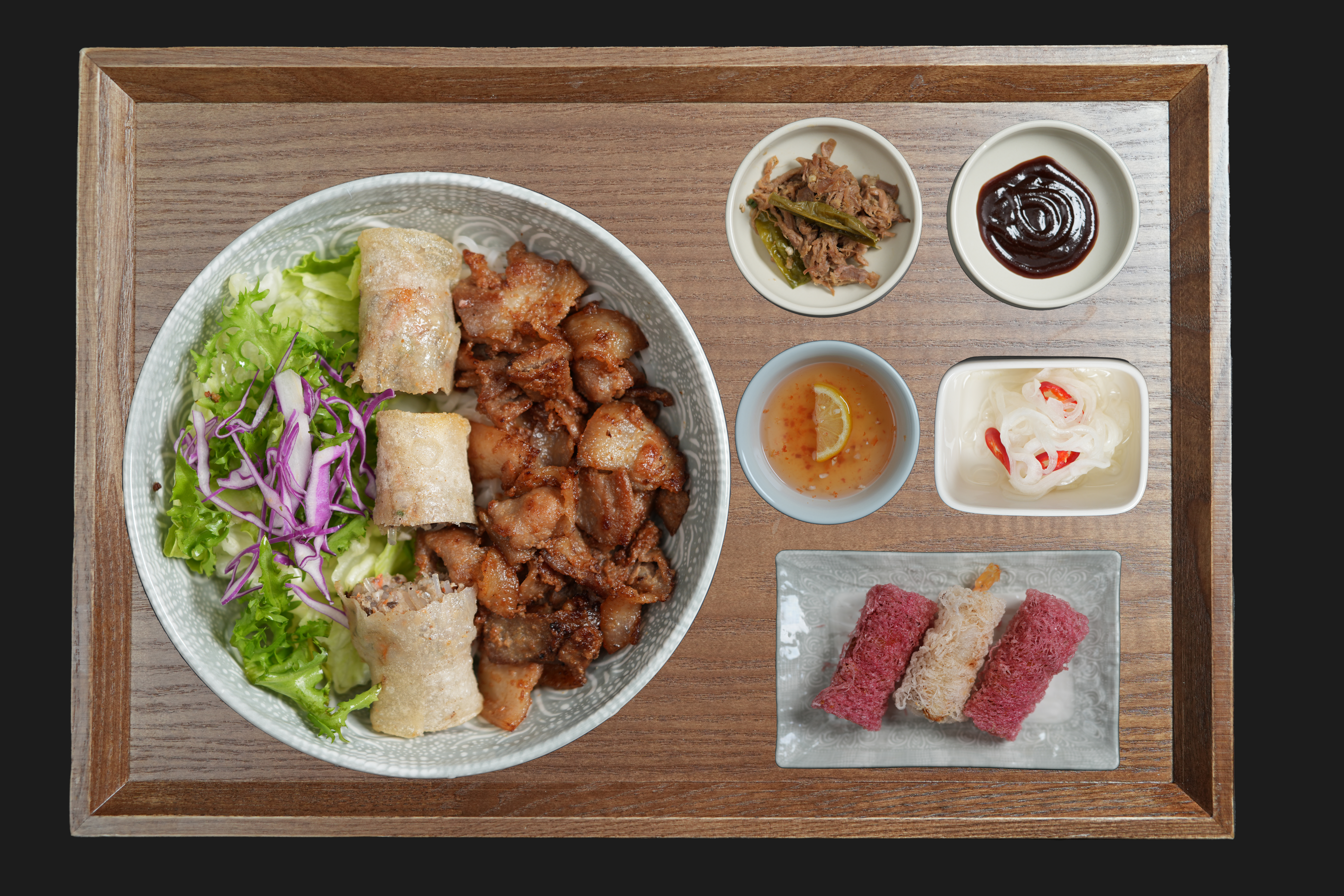 Vietnamese Meatballs with Vegetables Set Menu