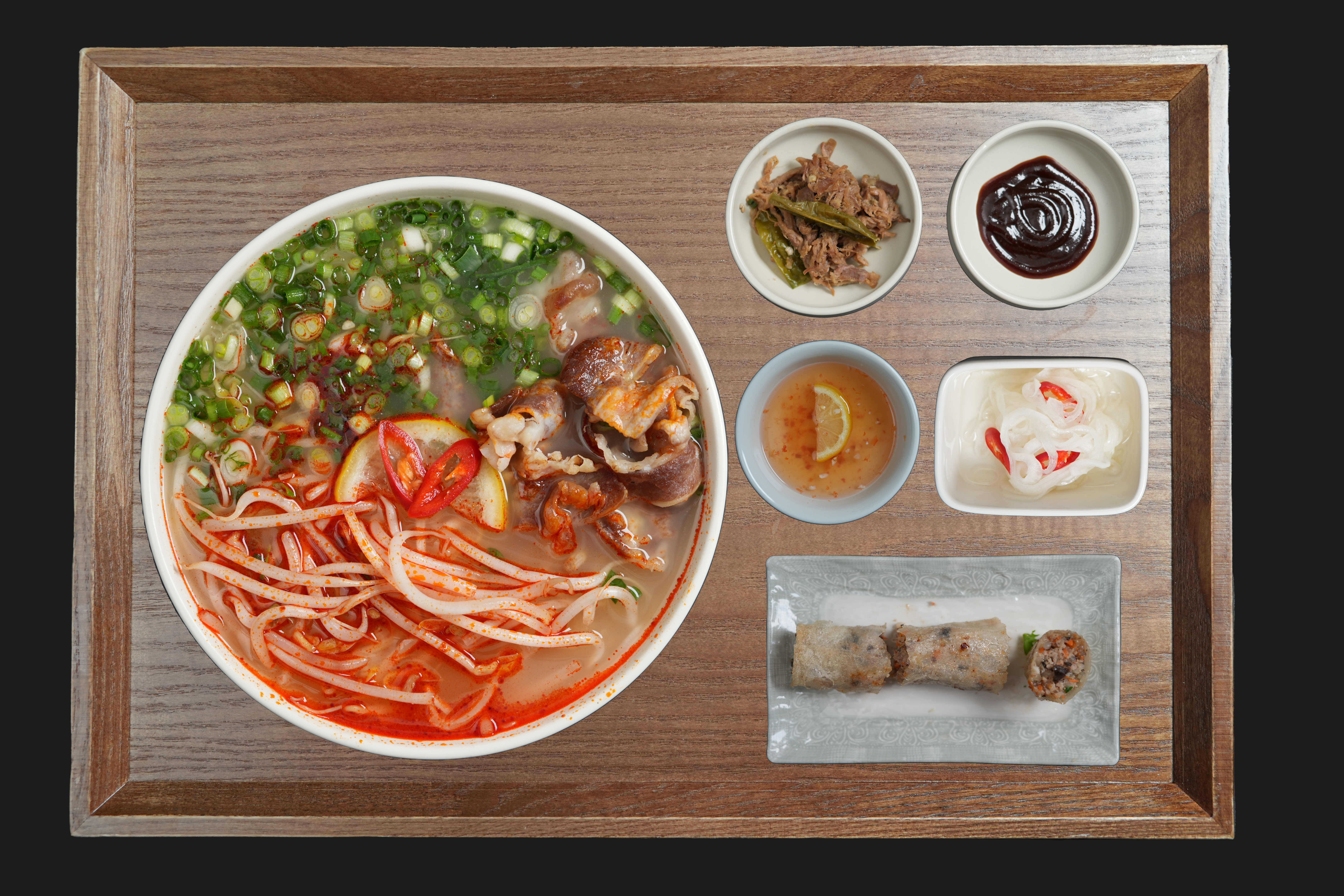 Spicy Rice Noodle Soup Set Menu