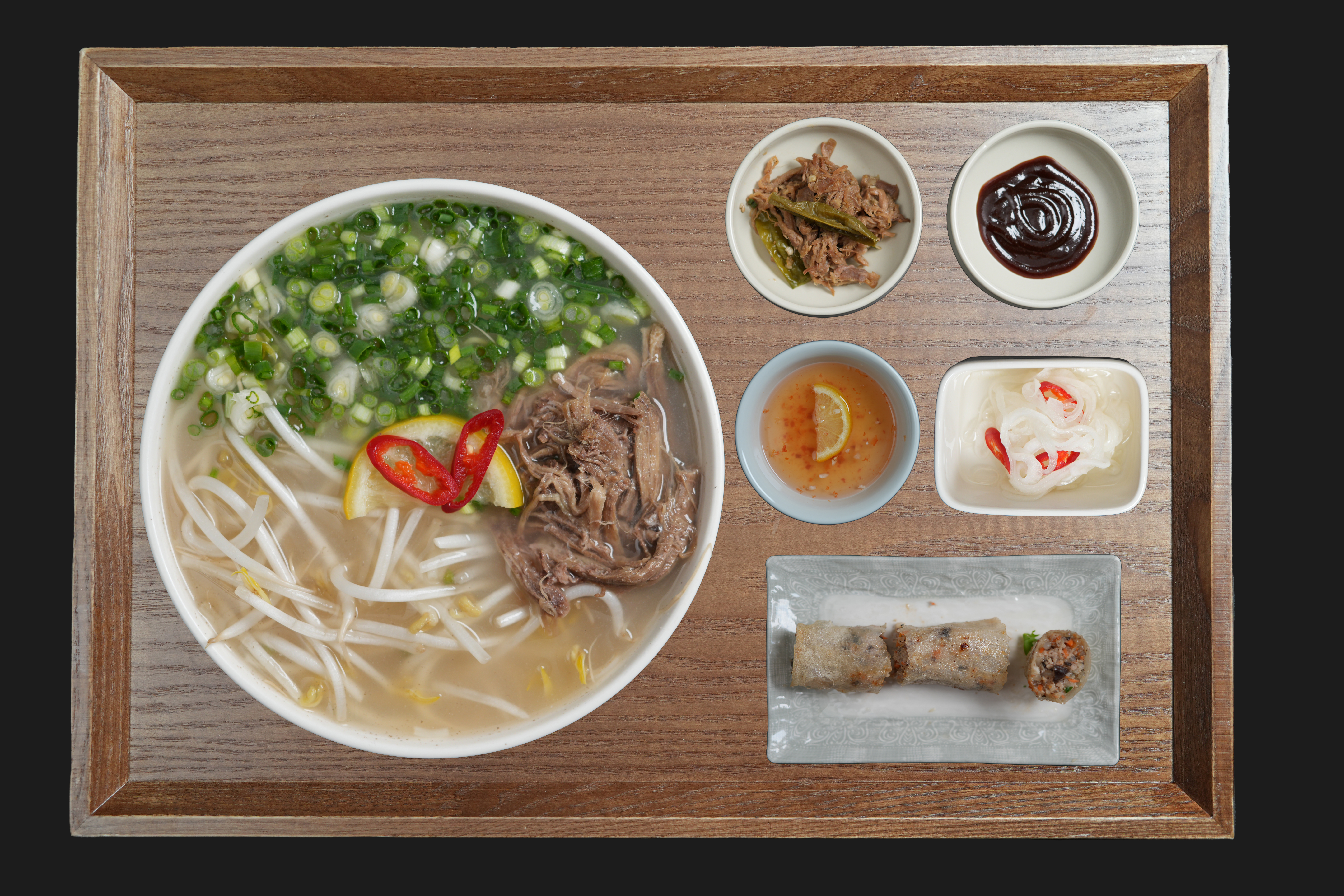 Beef Rice Noodle Soup Set Menu