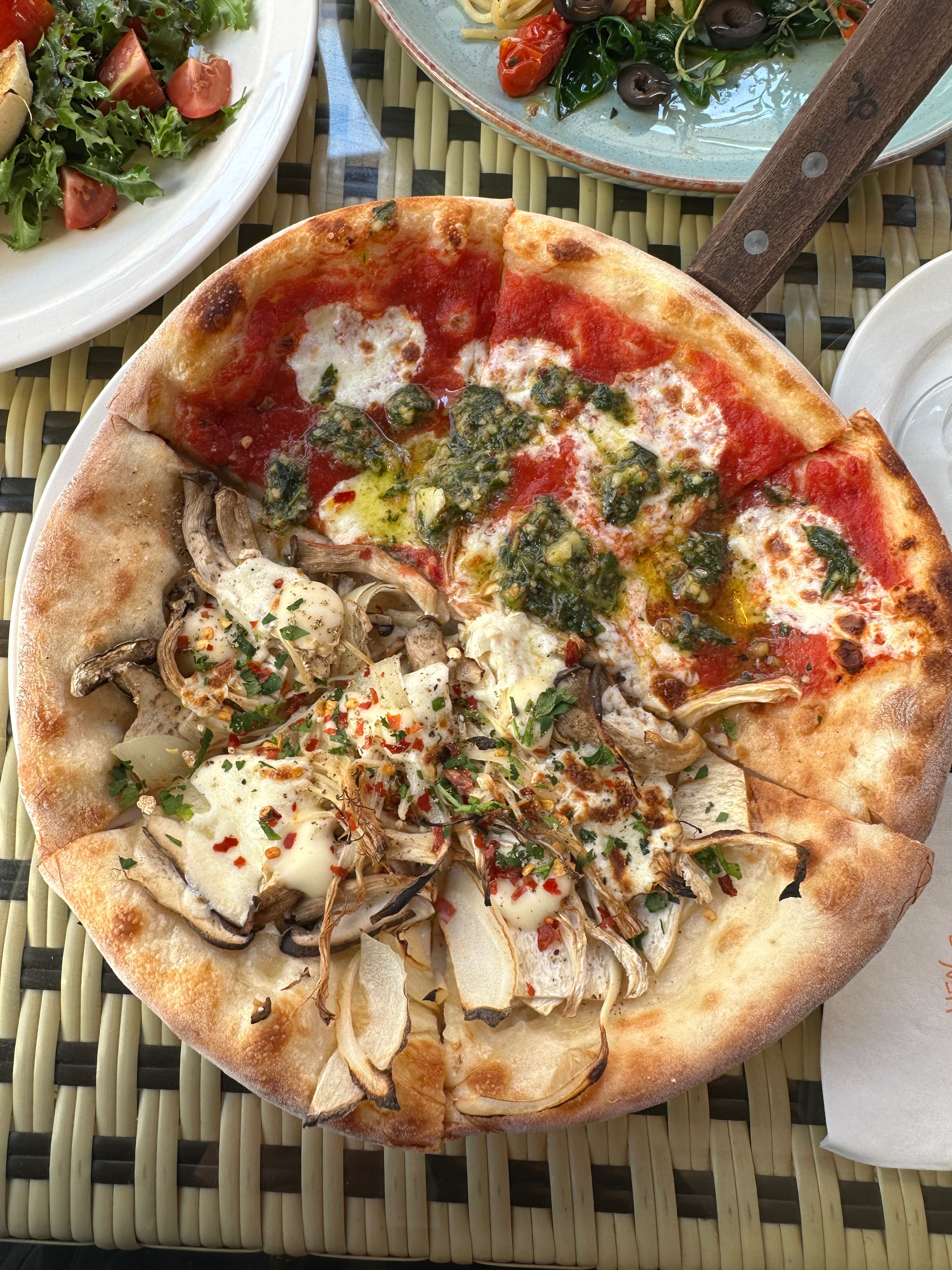 Half & Half Pizza