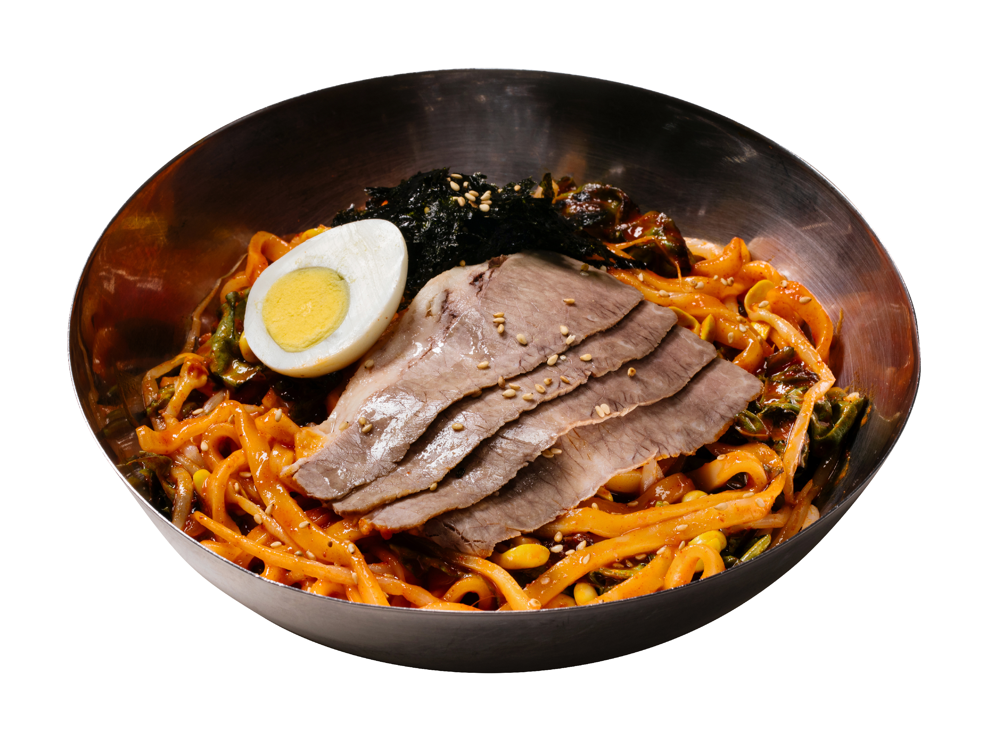 Boiled Pork Slices and Spicy Noodles