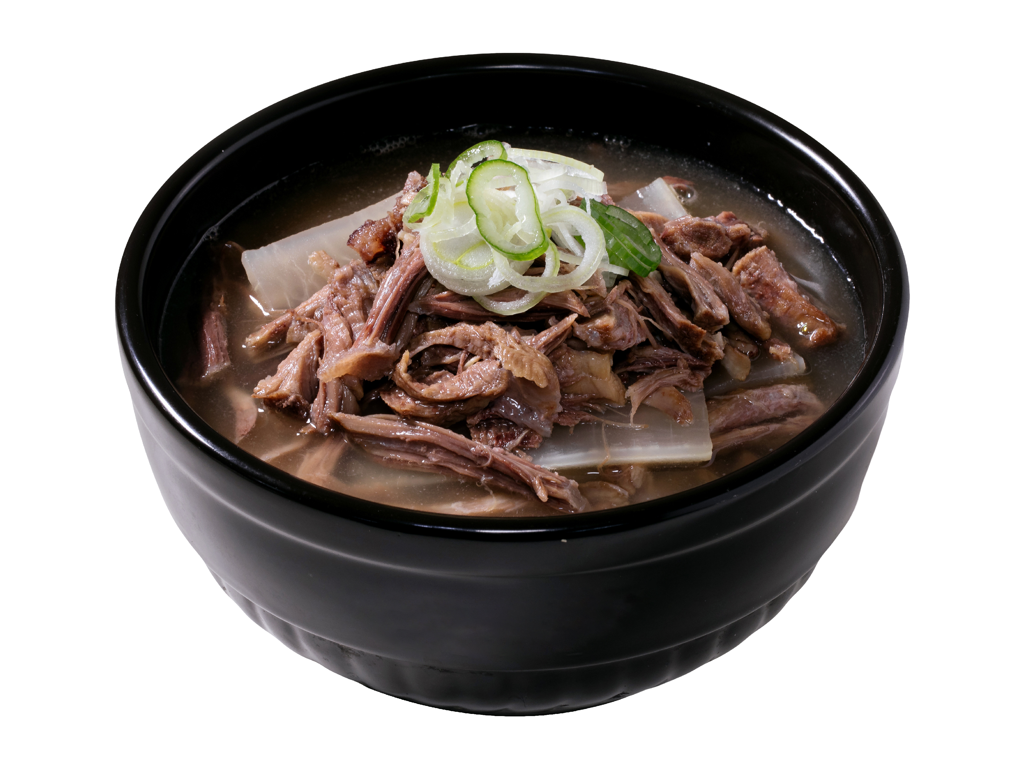 Boneless Meat Rice Soup (Beef Neck)