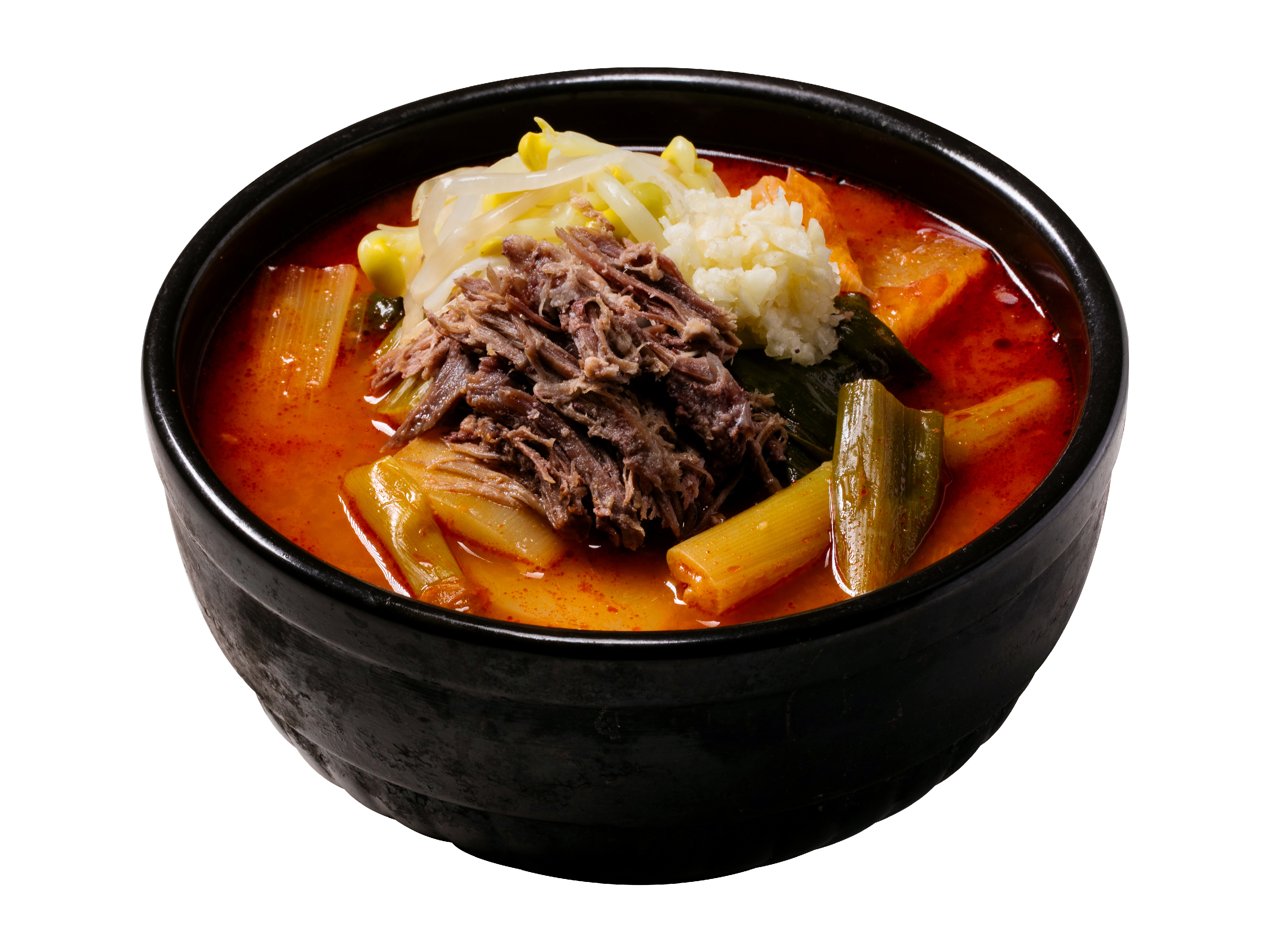 Boneless Meat Rice Hangover Soup