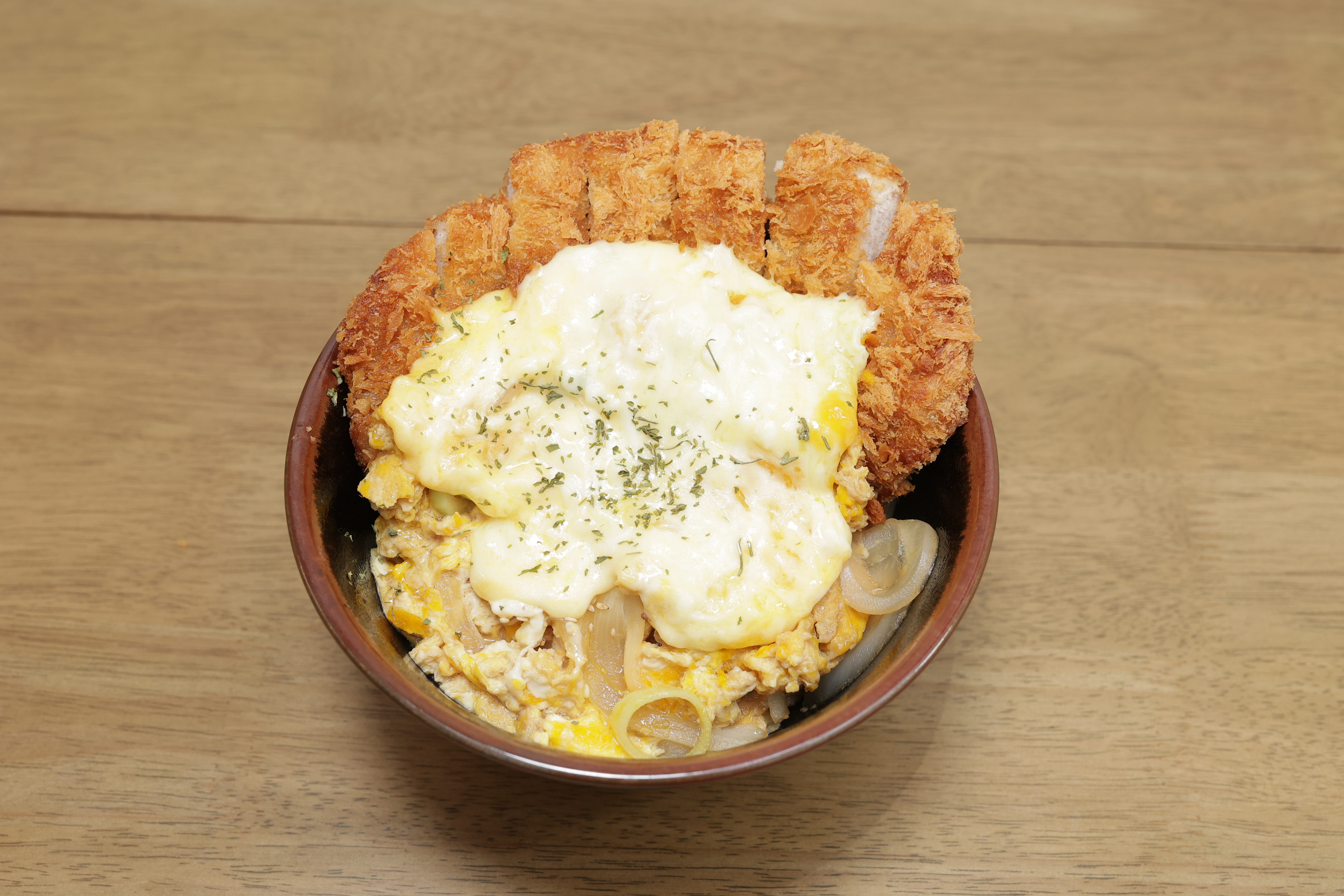 Cheese Pork Cutlet with Rice