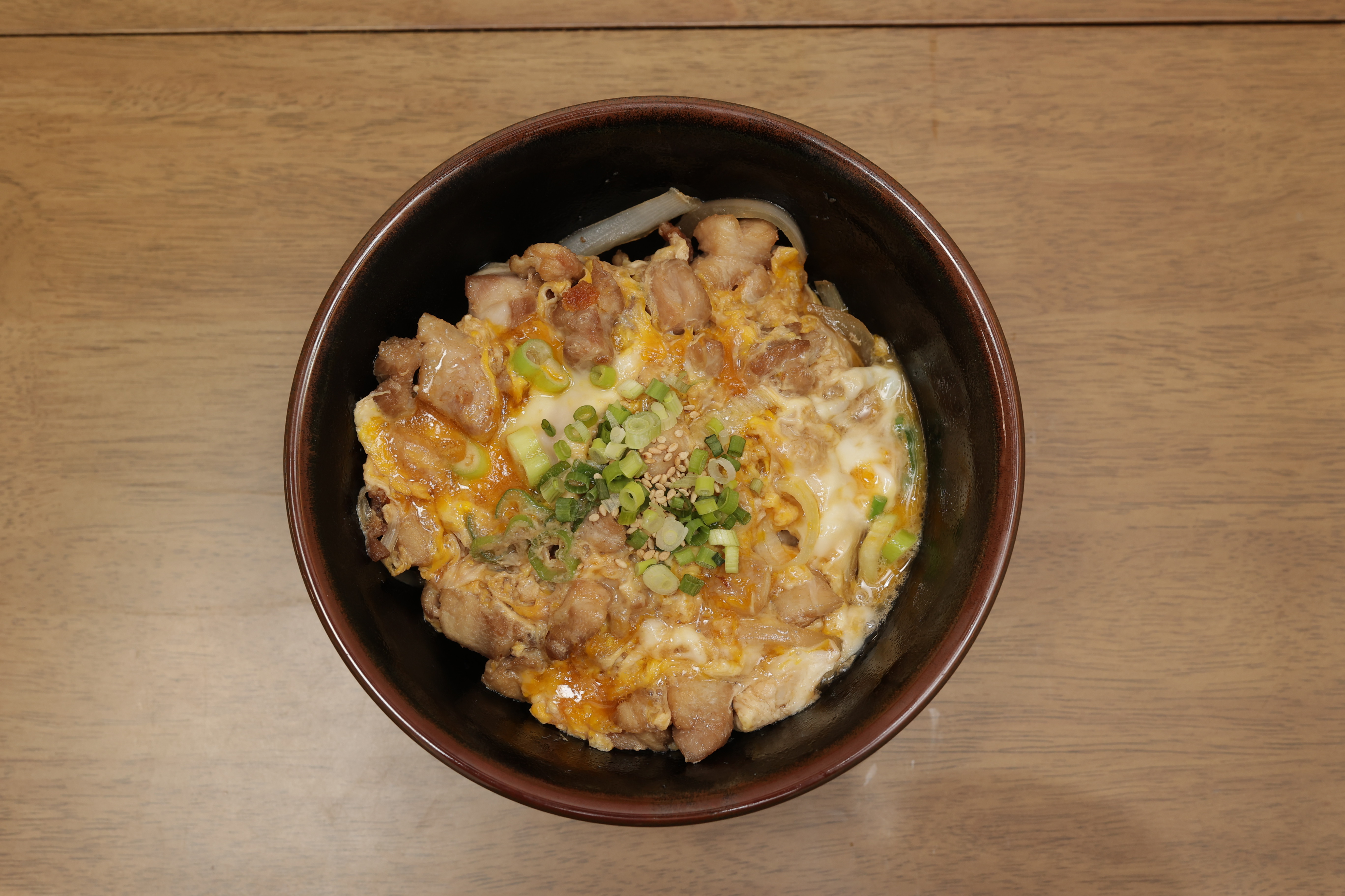 Stir-fried Chicken and Eggs with Rice