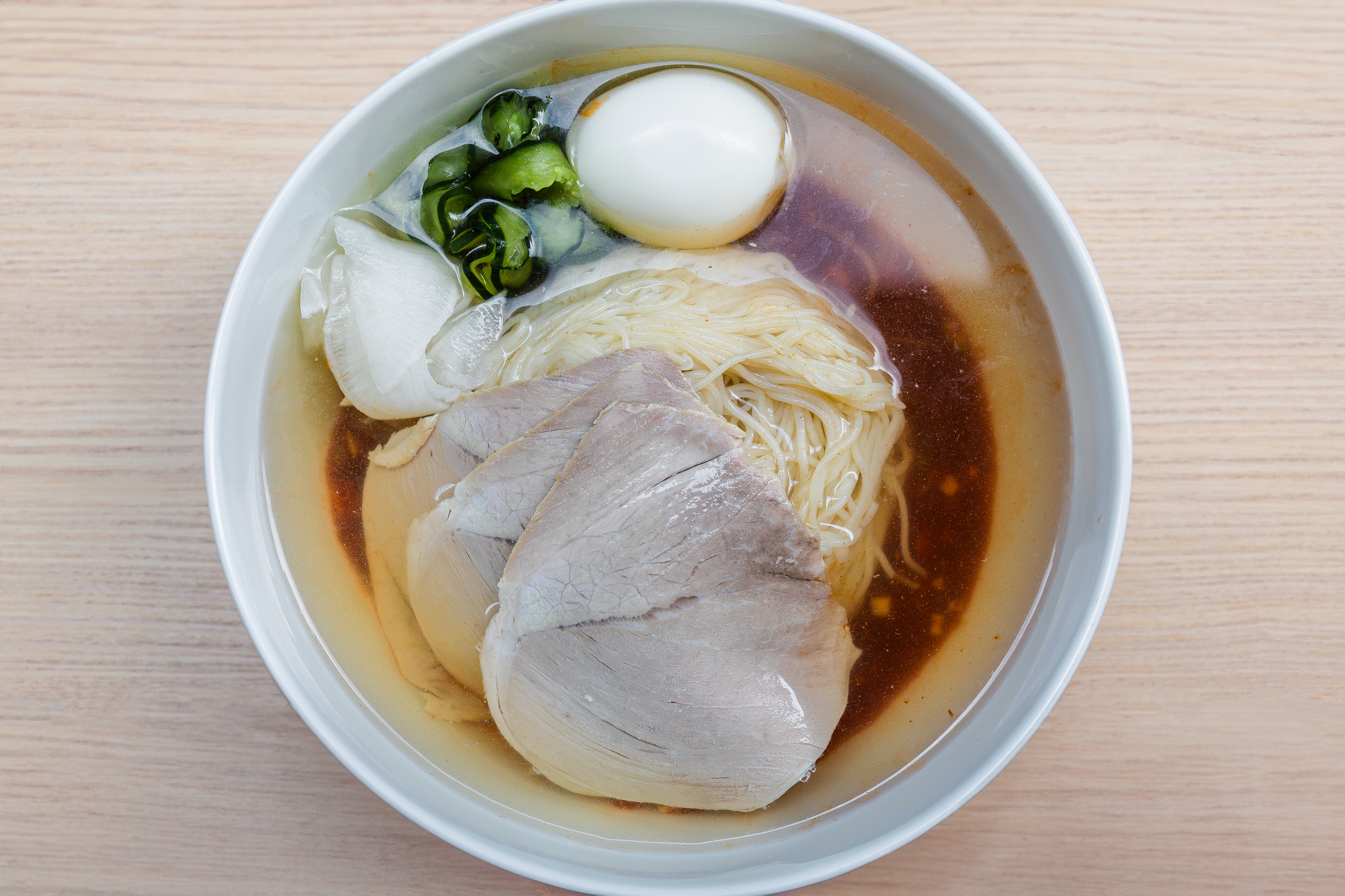 Milmyeon (Cold Wheat Noodles in Broth)