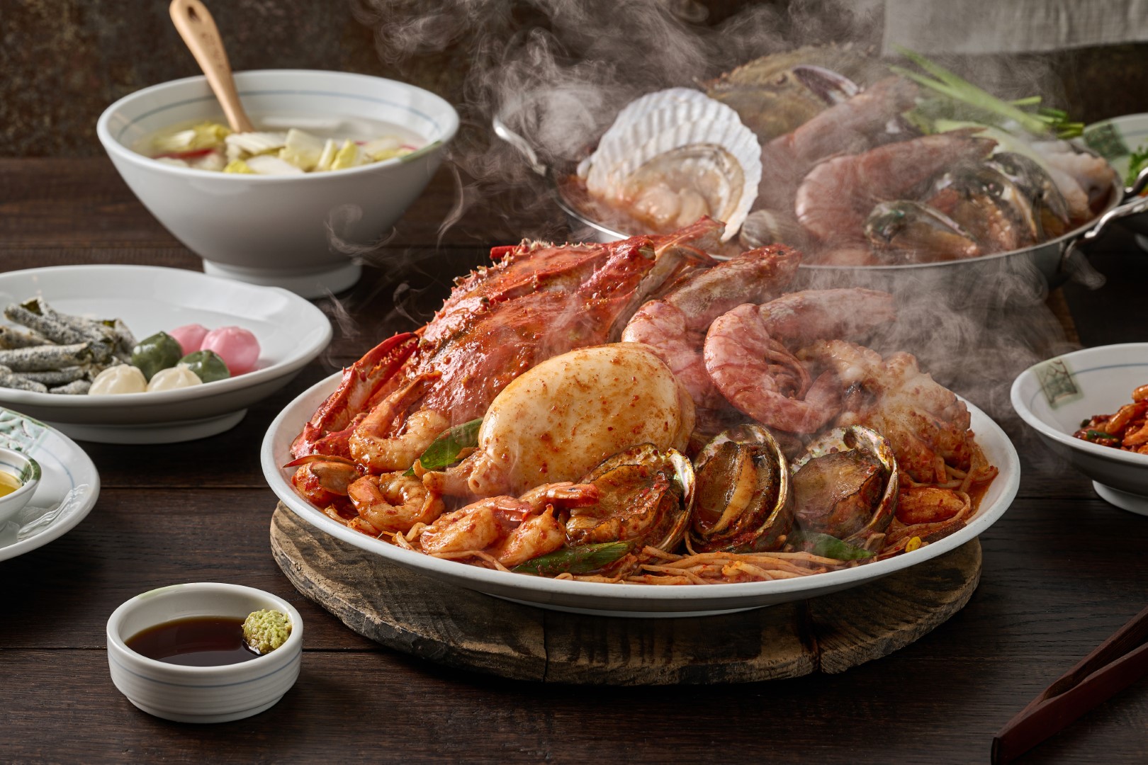 Spicy Braised Seafood