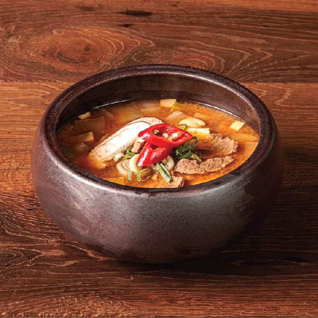 Korean Beef and Soybean Paste Jjigae