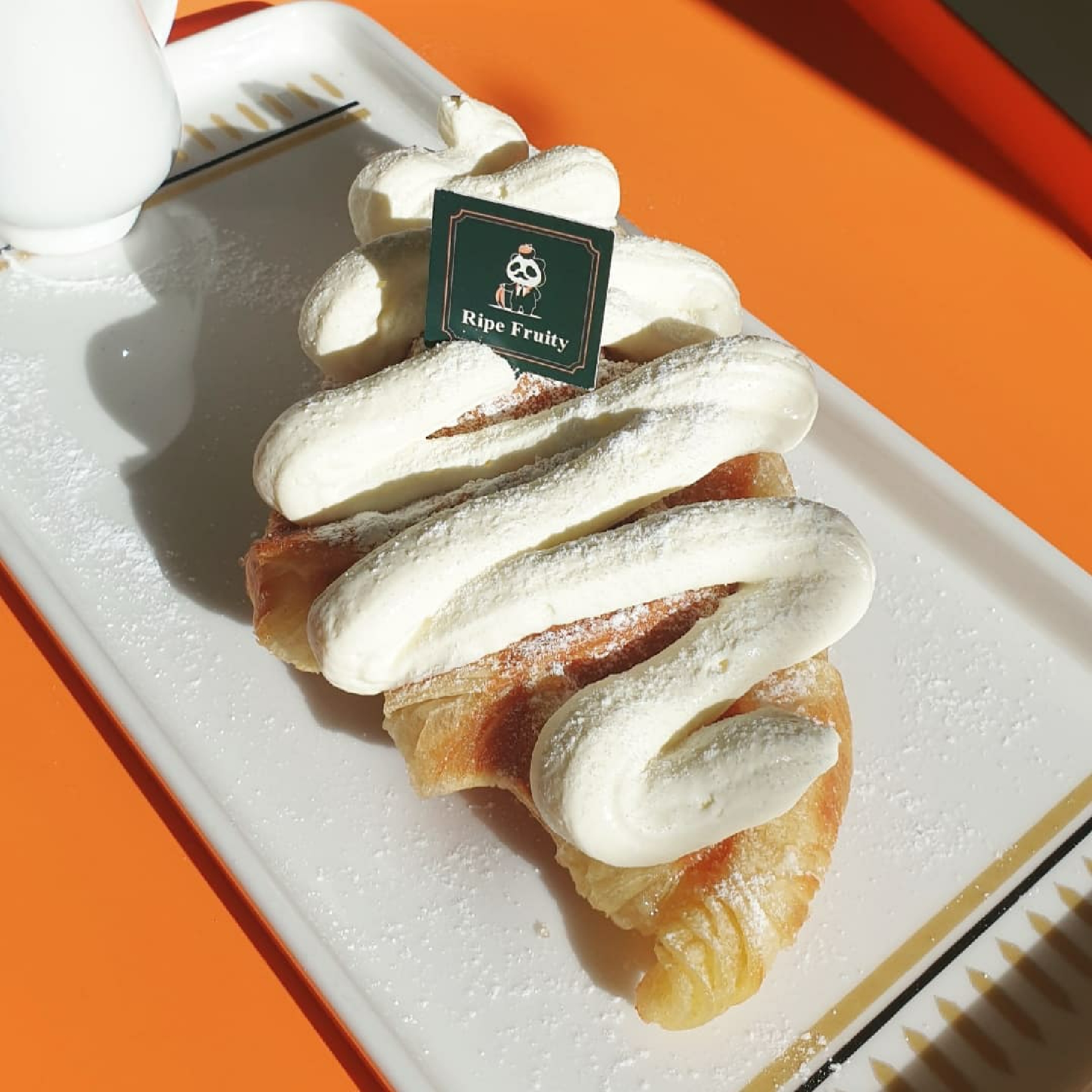 Milk Fresh Cream Croffle