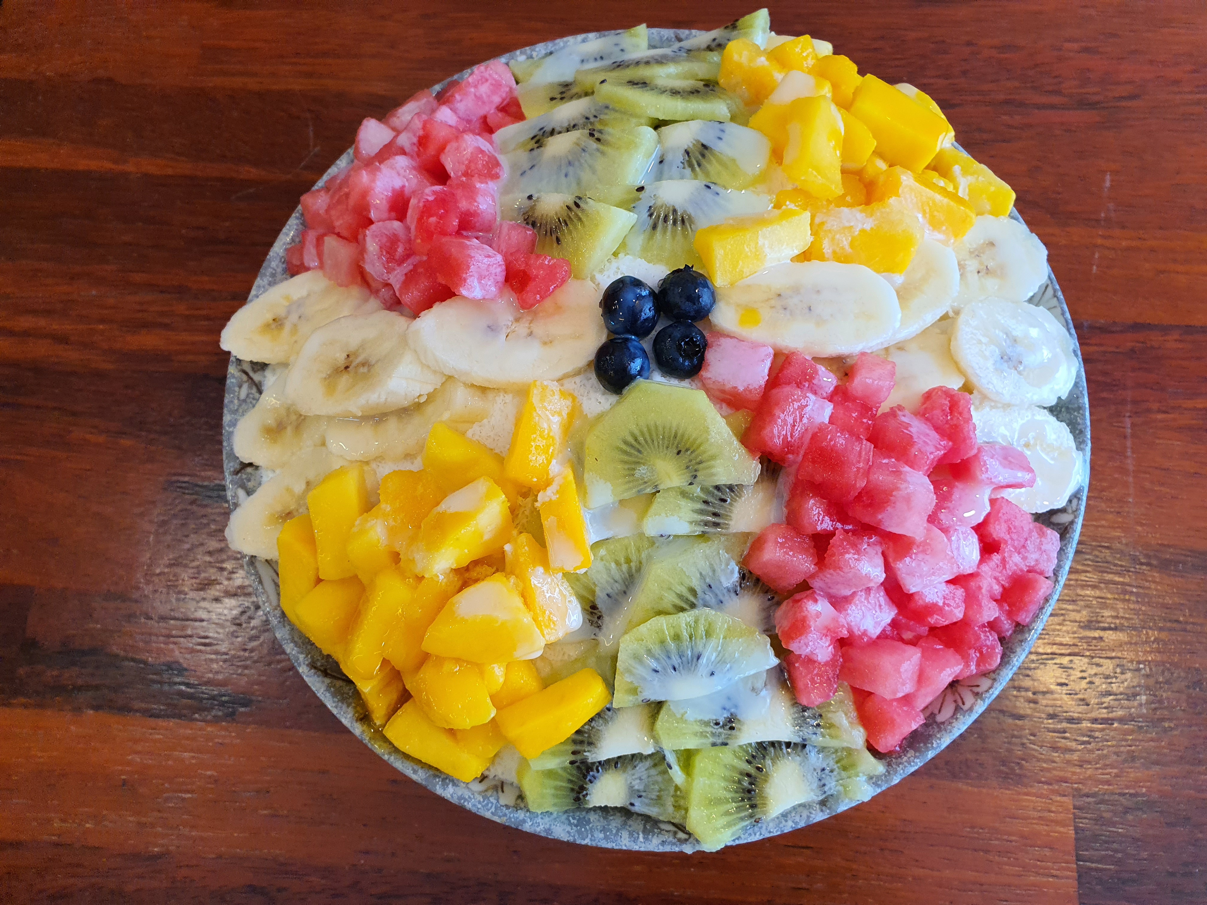 Shaved Ice with Fruit