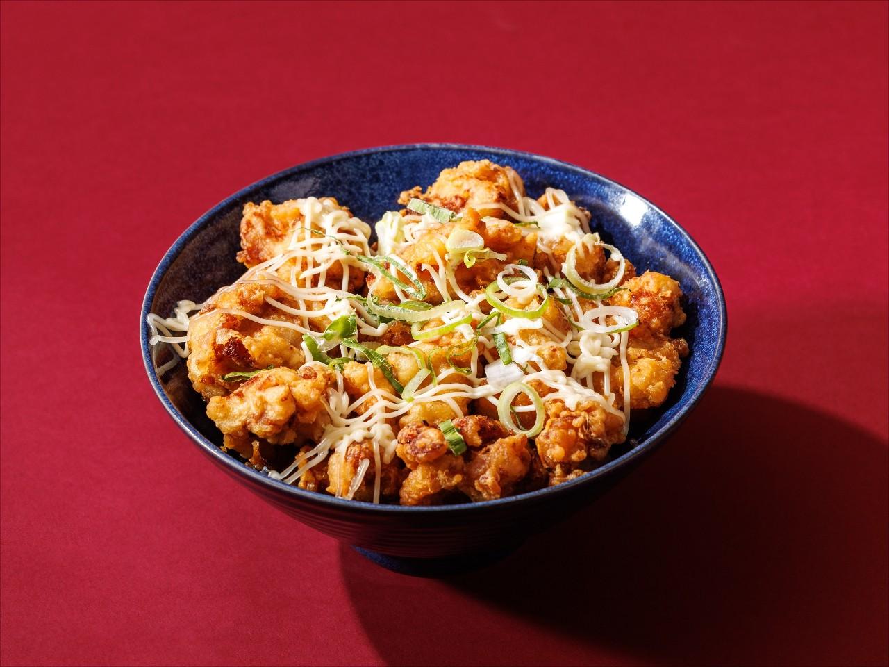 Stir-fried Japanese Fried Chicken with Rice