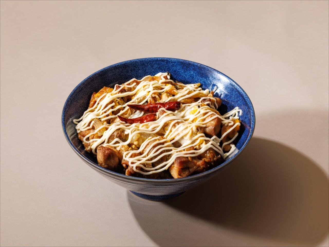 Stir-fried Chicken with Rice
