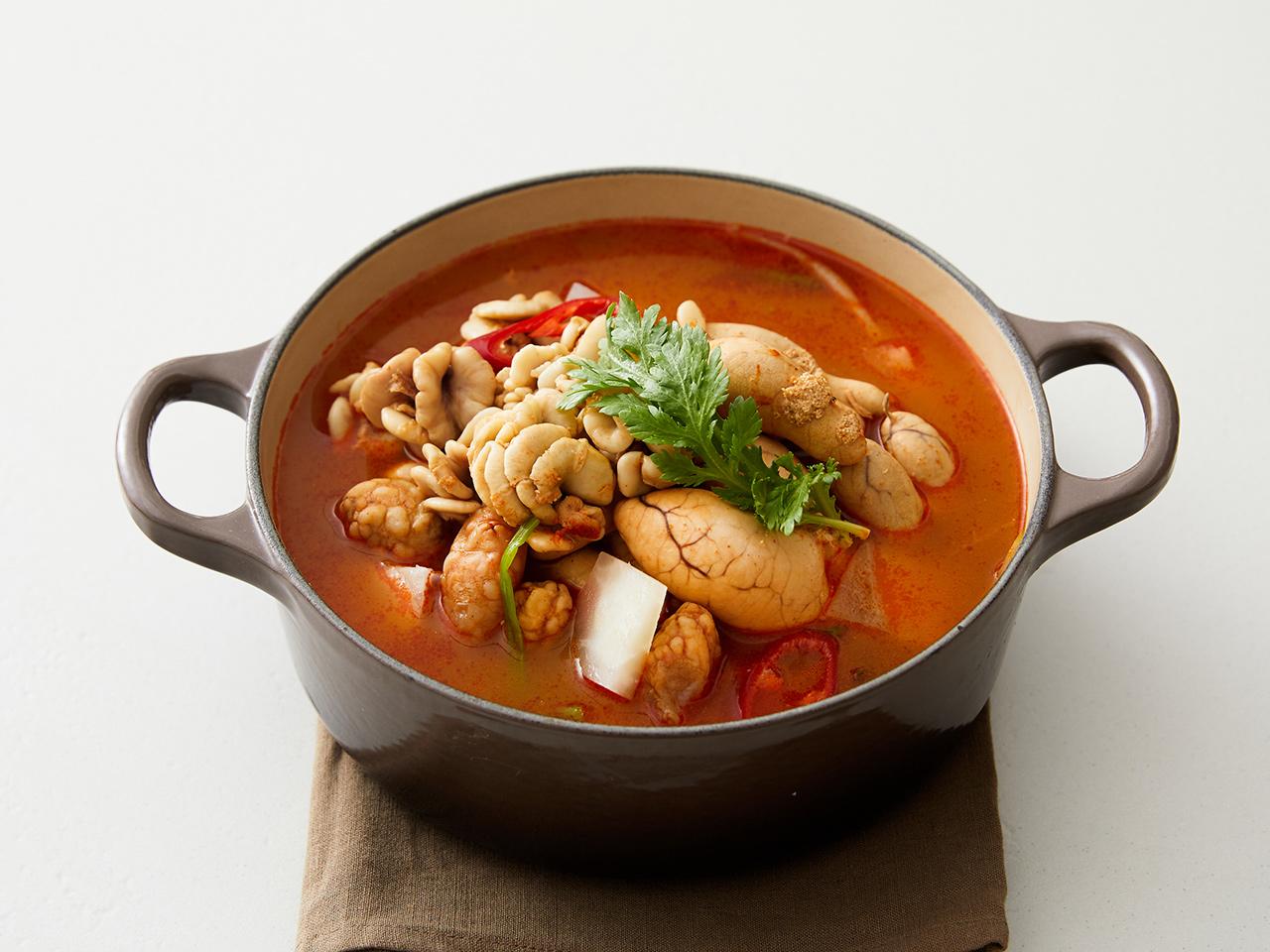 Spicy Fish Roe Soup Hot Pot