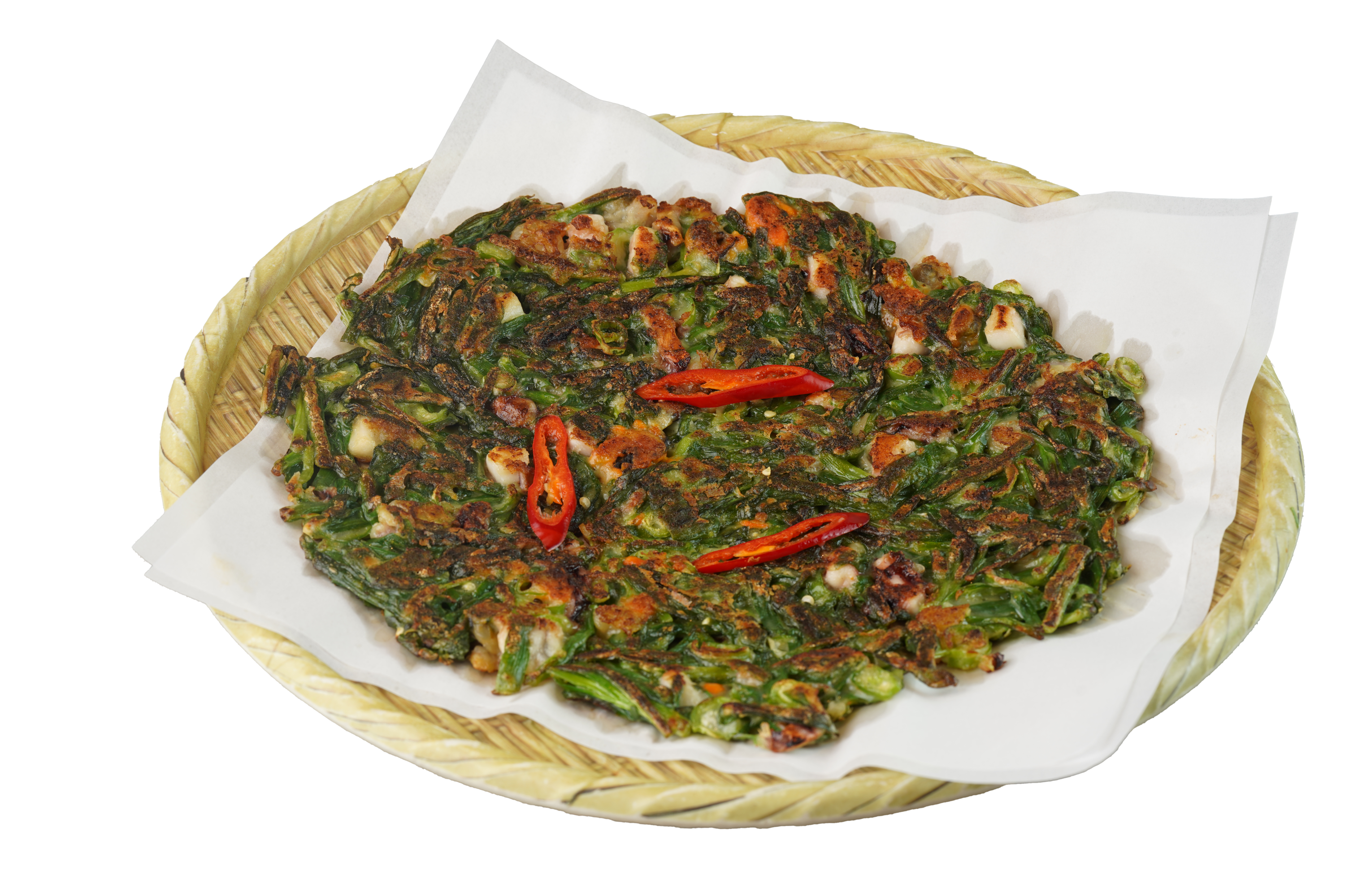 Seafood and Chive Pancake