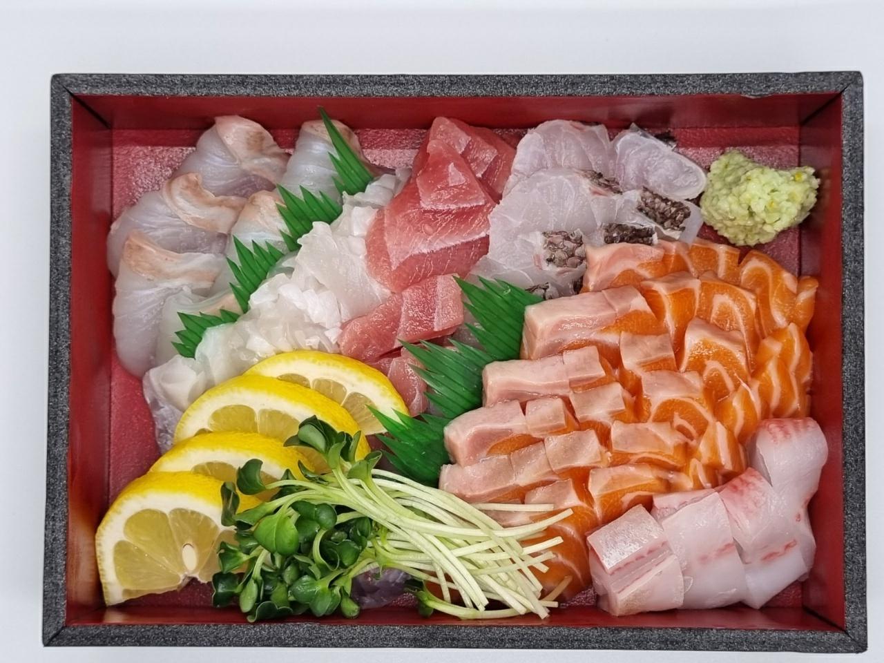 Assorted Sliced Raw Fish