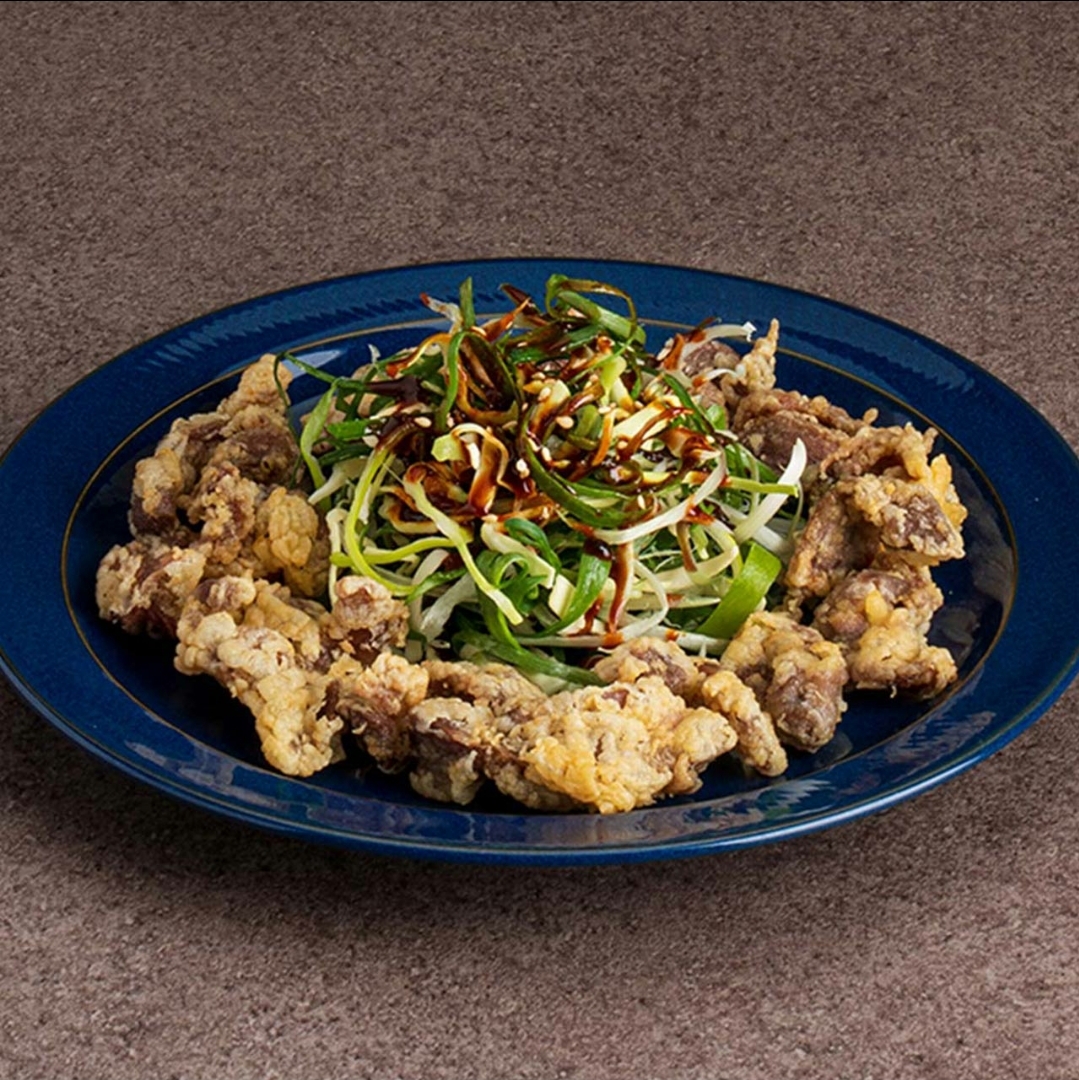 Deep-fried chicken gizzard