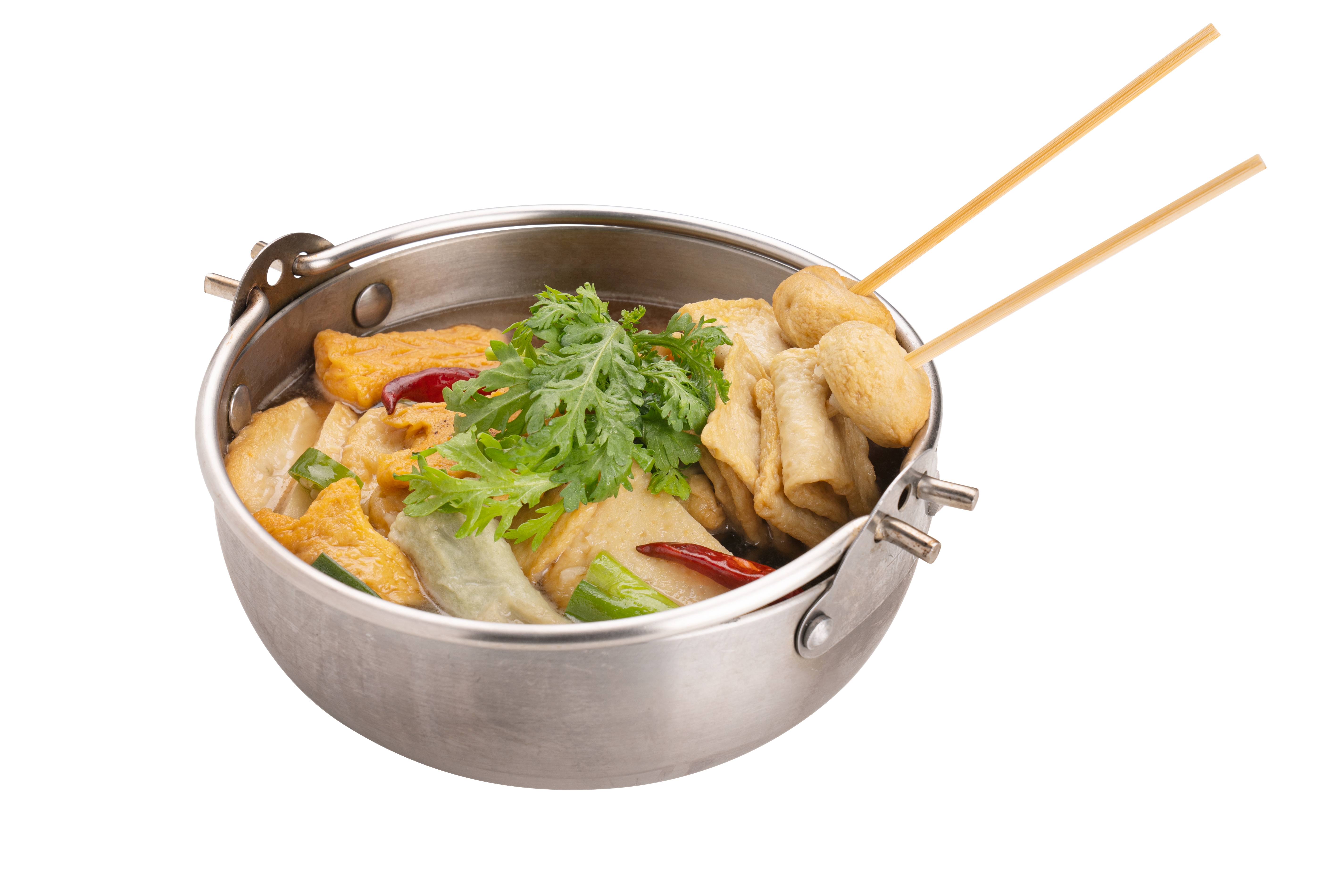 Fishcake Skewer Soup