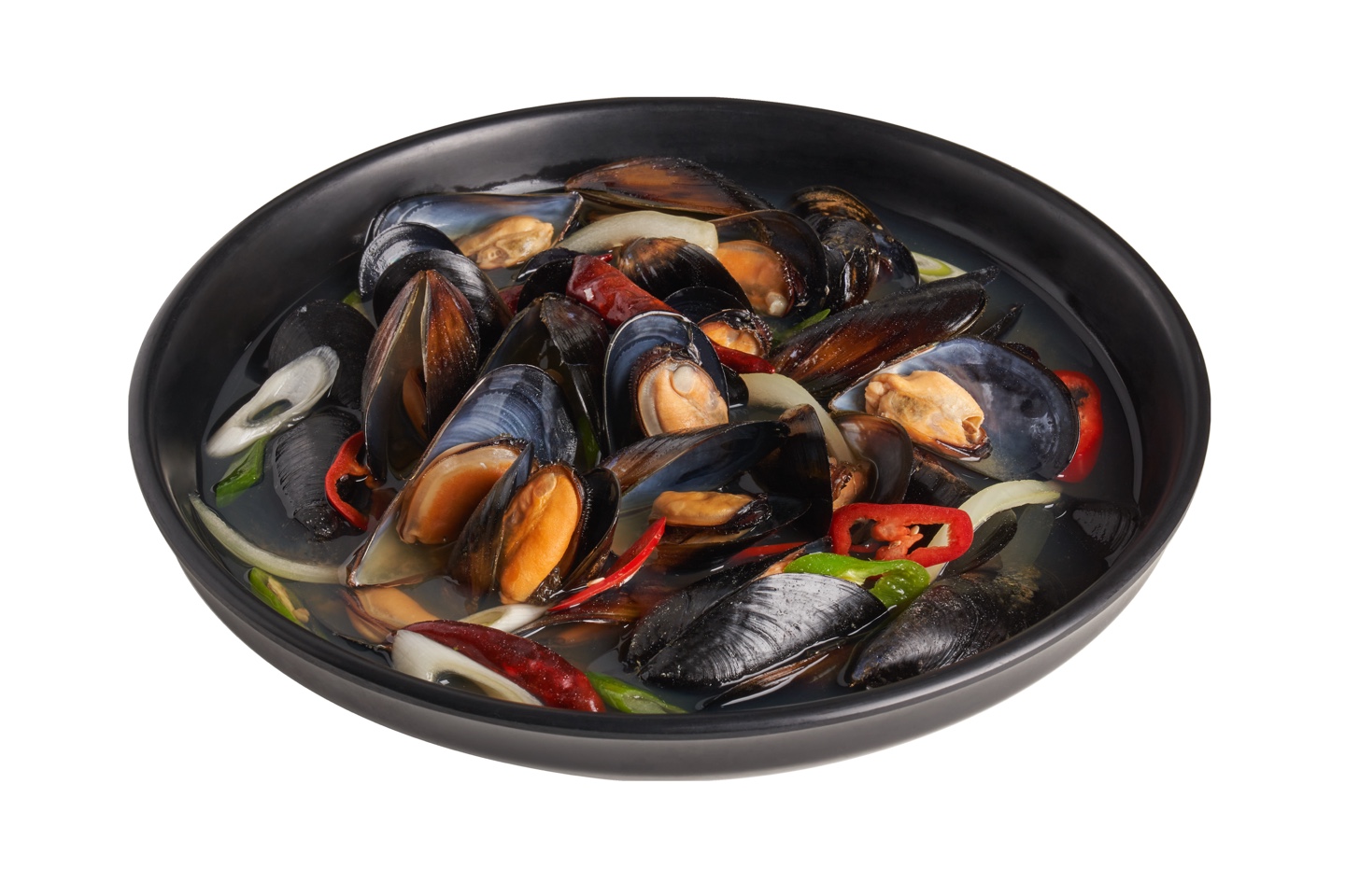 Food Stall Mussel Soup