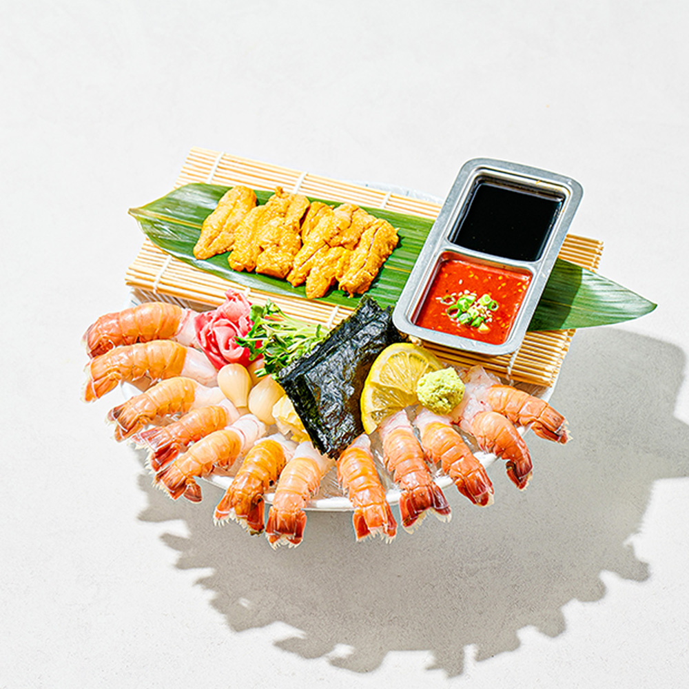 Red-banded Lobster and Urchin Roe