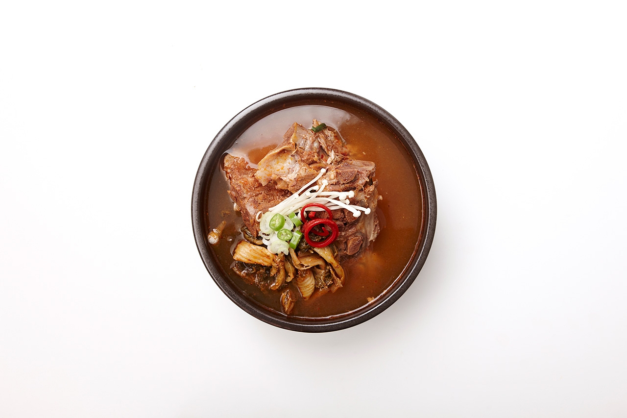 Pork Backbone Hangover Soup