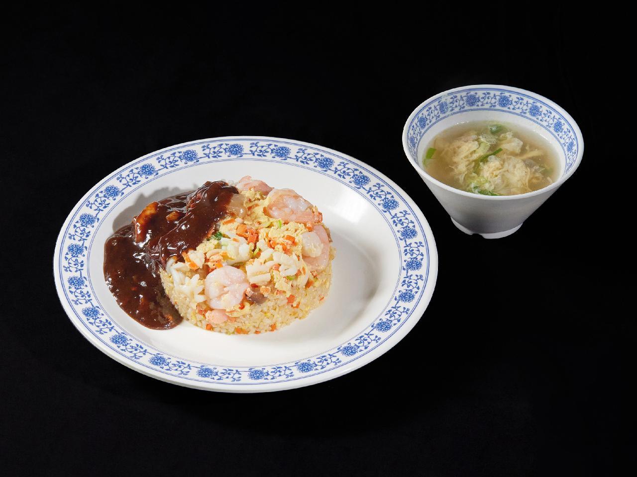 Three-delicacy Fried Rice