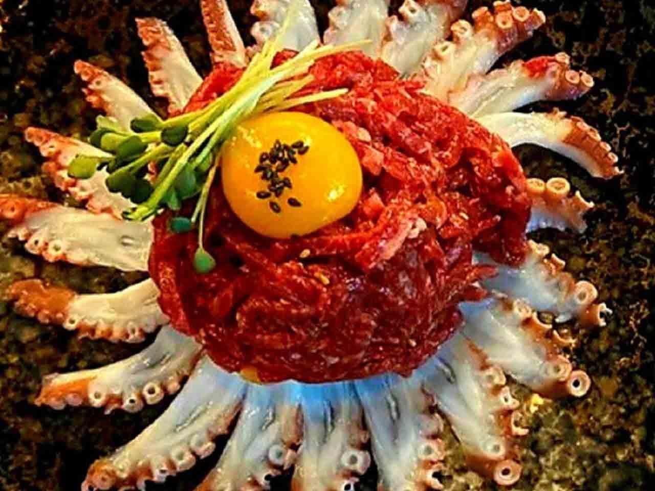 Octopus Tartare