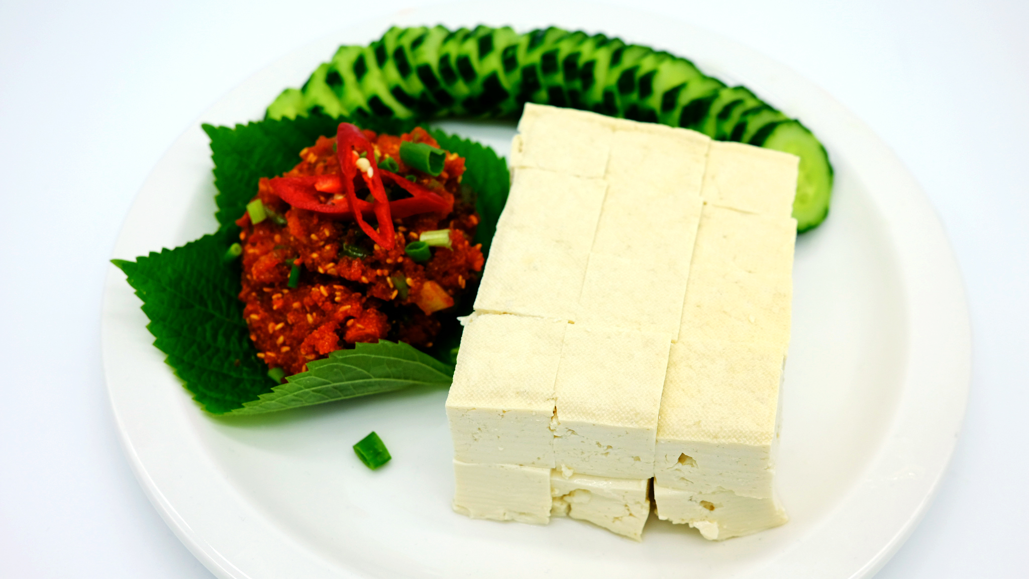 Salted Herring Roe with Bean Curd