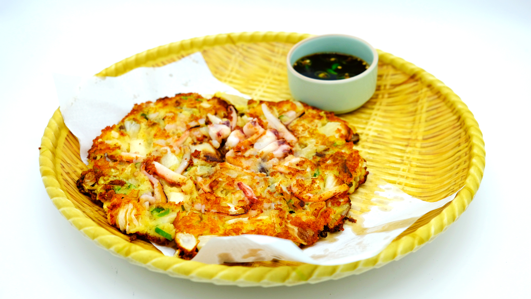Seafood and Mung Bean Pancake