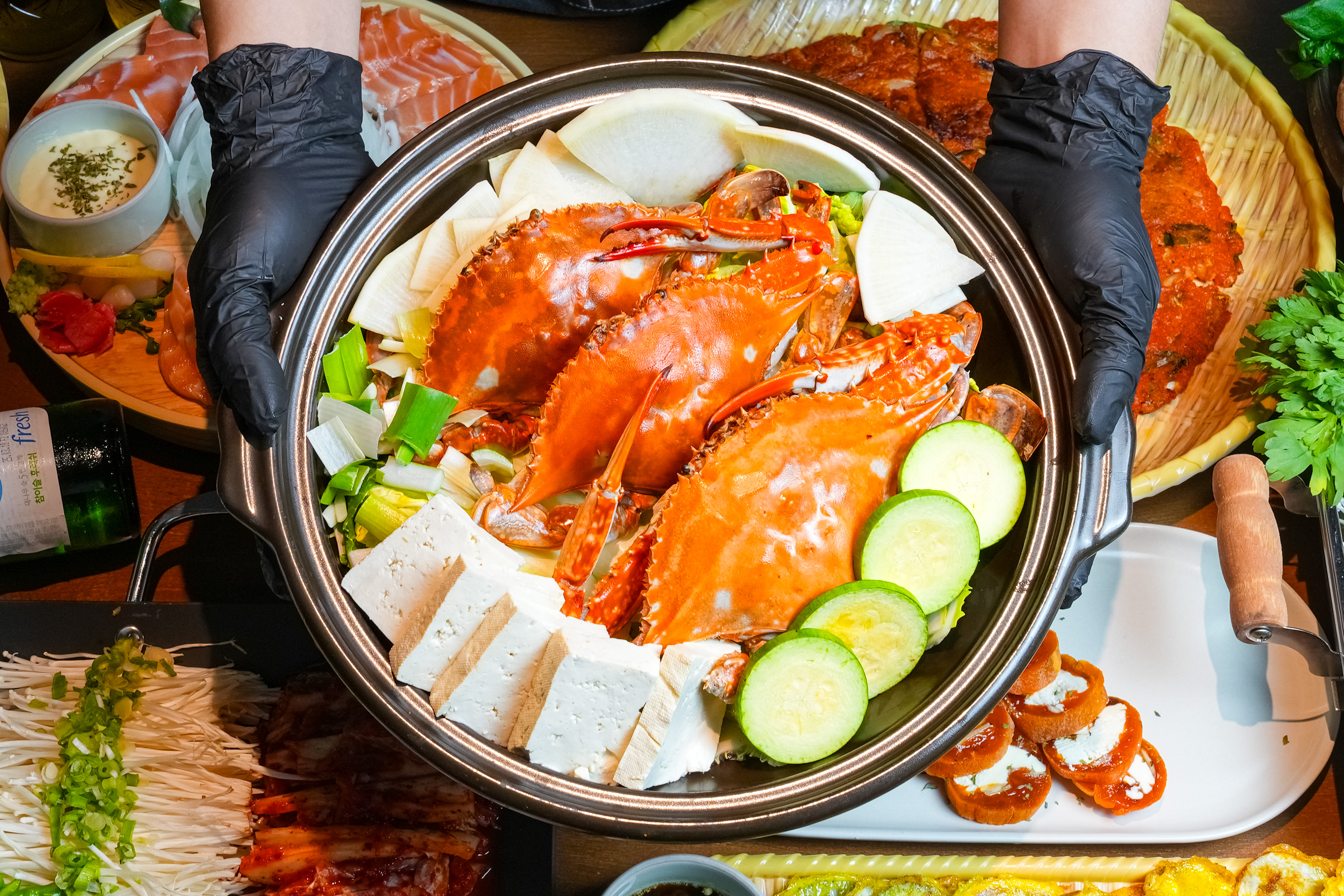 Spicy Blue Crab Stew