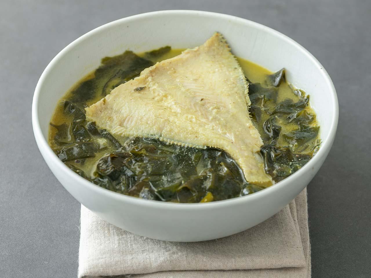 Right-eyed Flounder Seaweed Soup