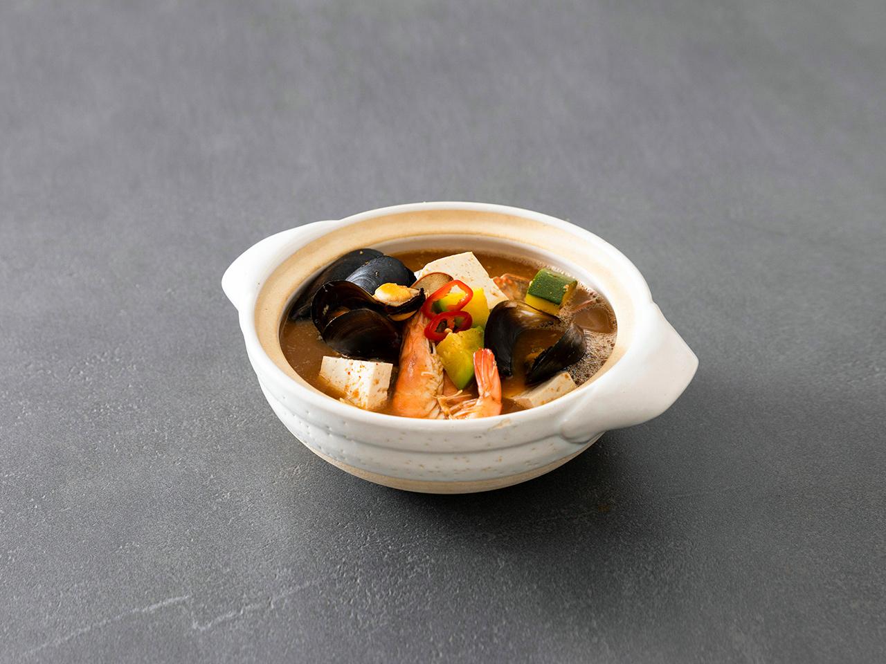 Seafood Soybean Paste Jjigae