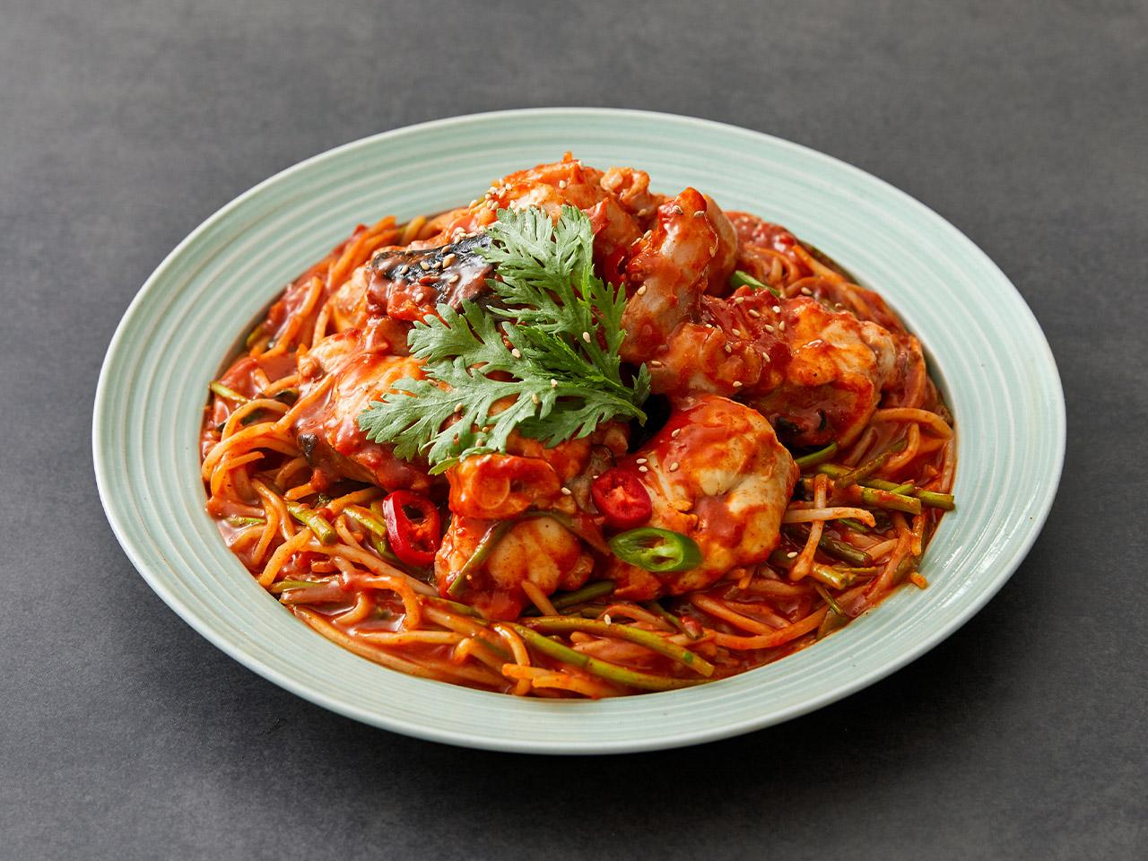 Spicy Braised Monkfish