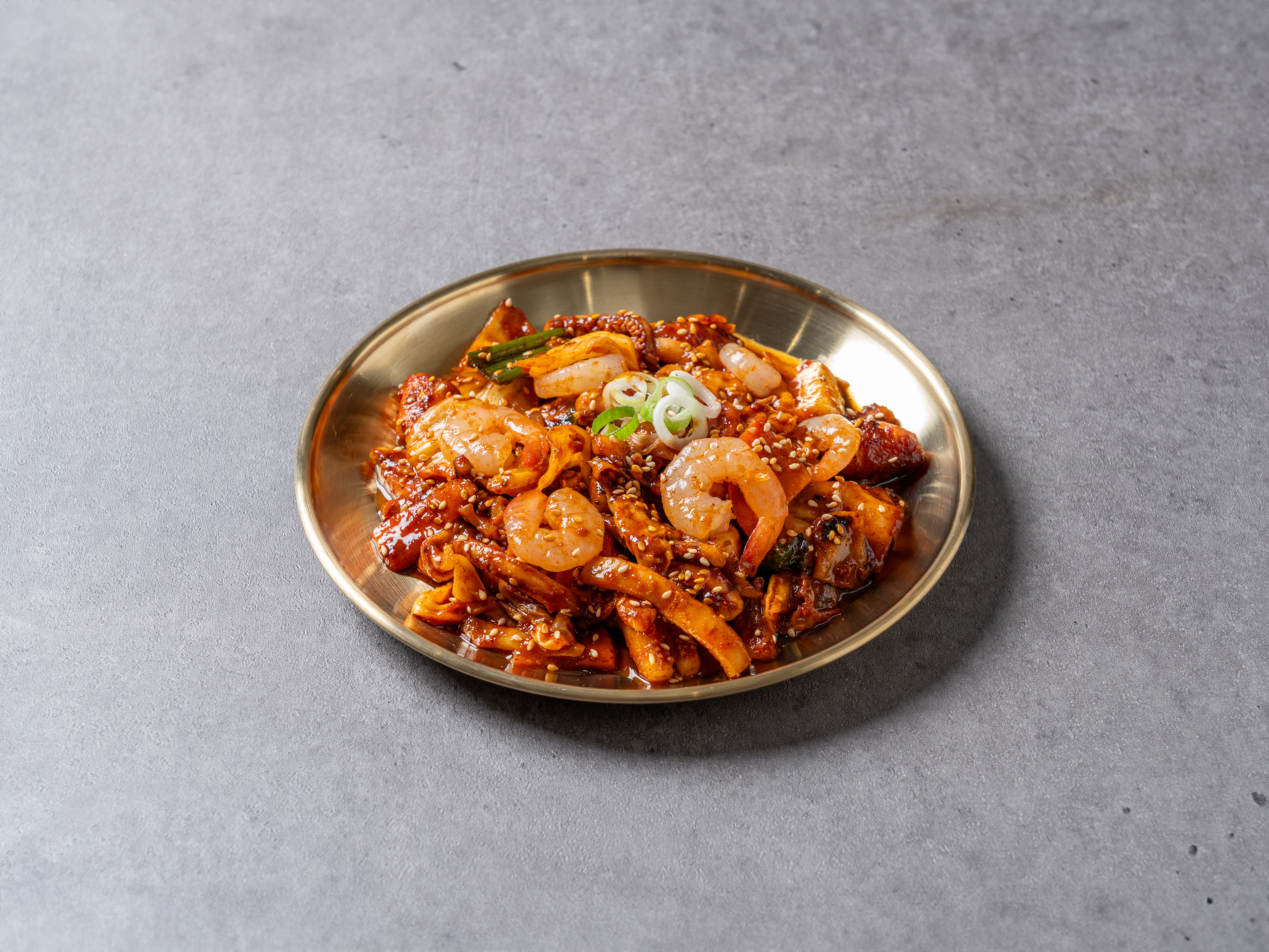 Stir-fried Squid + Rice