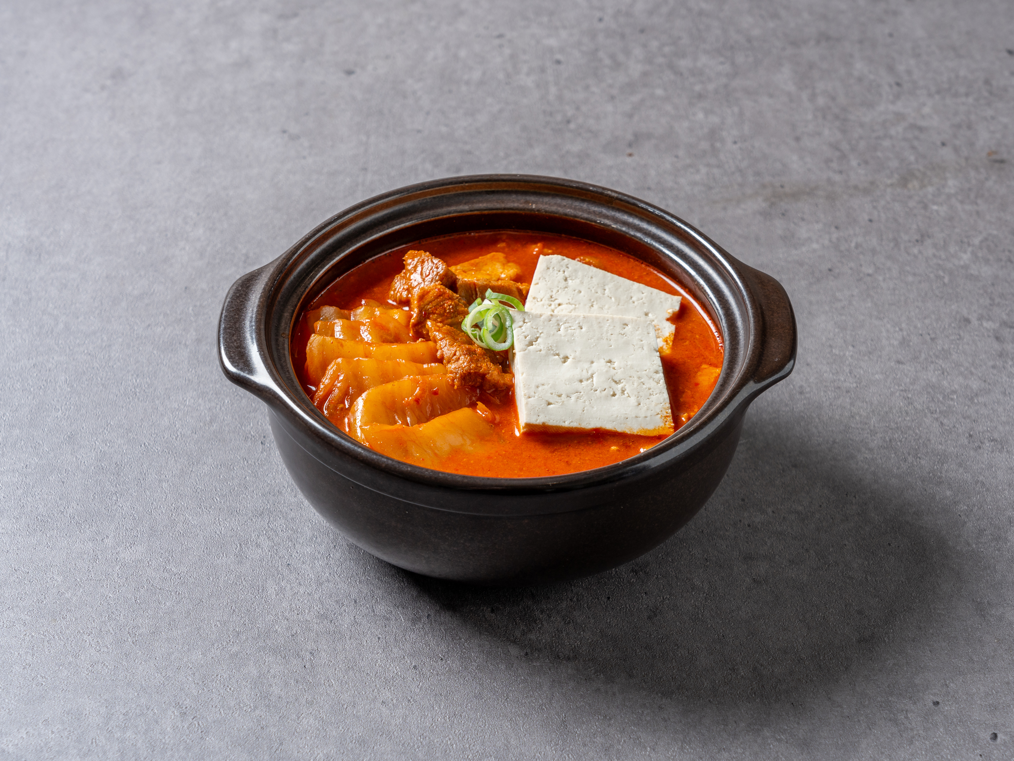 Pork and Kimchi Jjigae + Rice