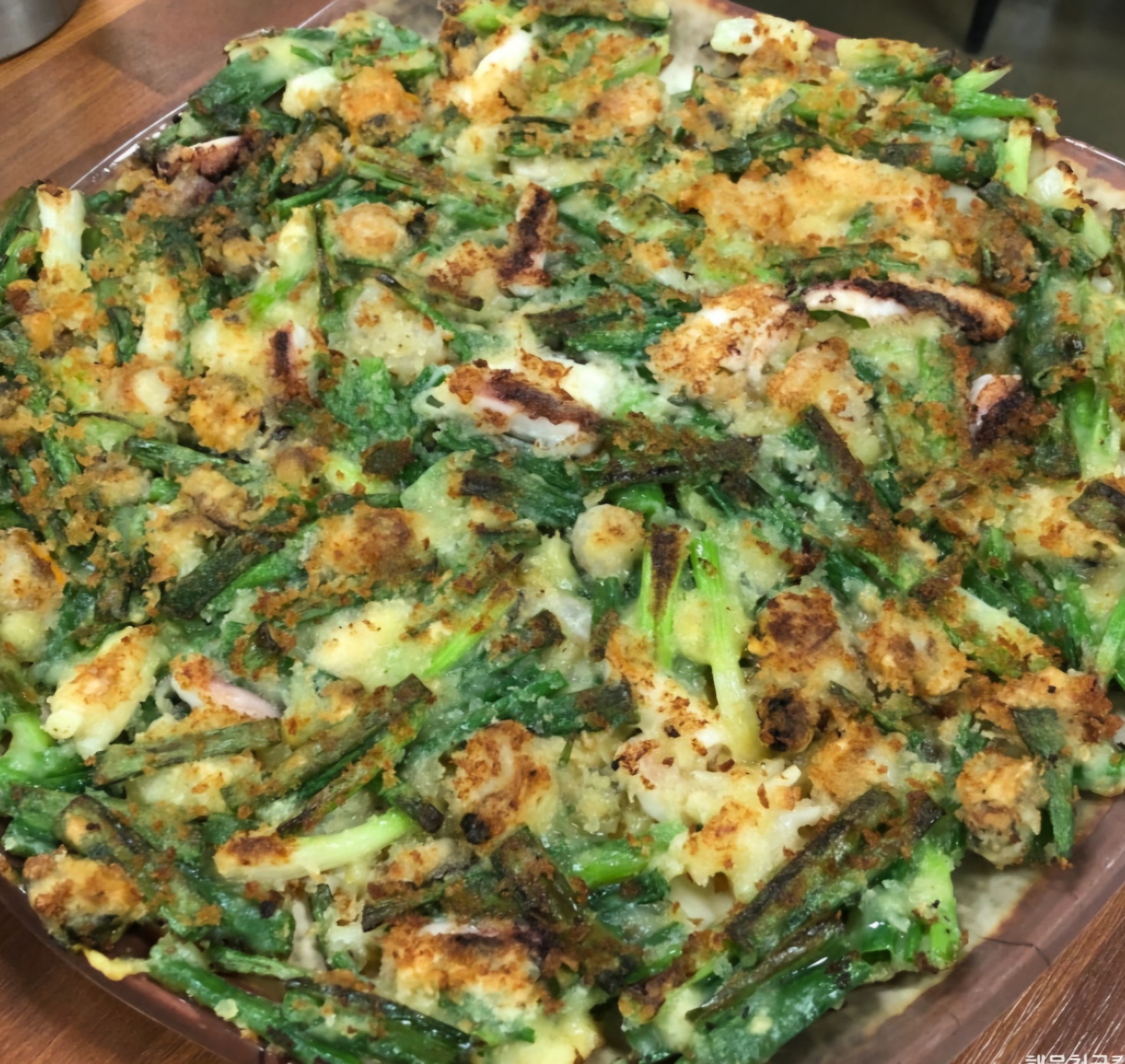 Seafood and Chive Pancake