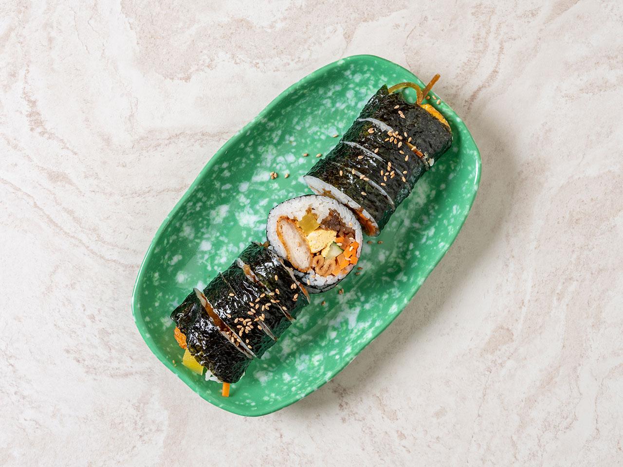 Jumbo Pork Cutlet Gimbap