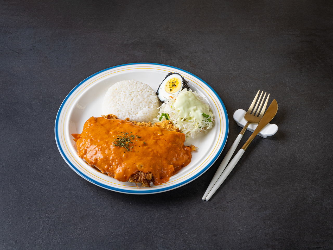 Rosé Cream Pork Cutlet