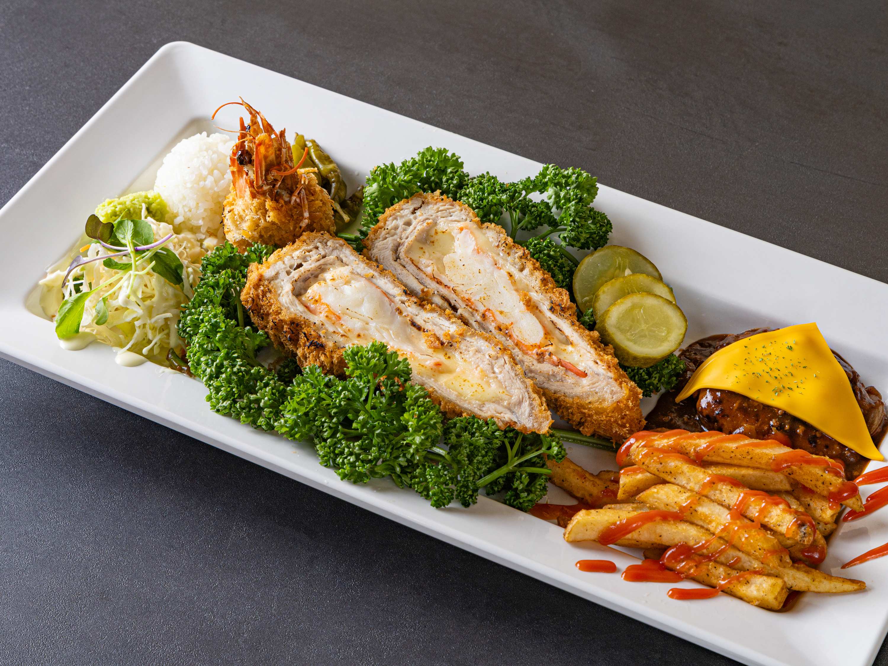 Park Seonghwan Shrimp Cheese Pork Cutlet