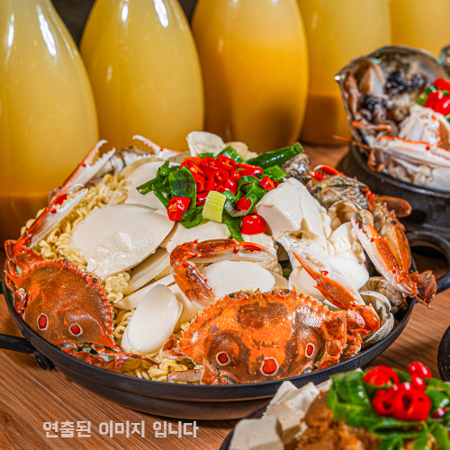 Rice Cake Ramyeon Soft Bean Curd Stew(Minimum order qty: 2, Extra Ramyeon Noodles can be added)