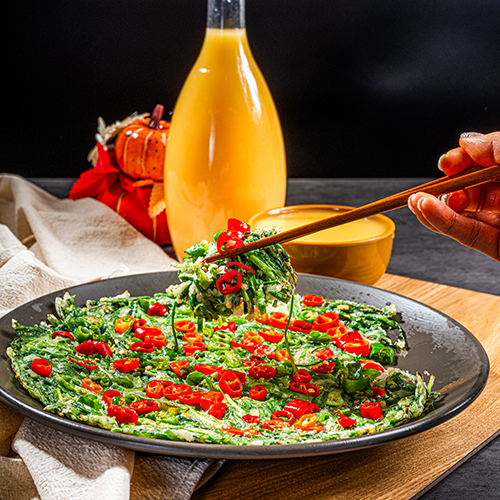 Extra Spicy Chive Pancake