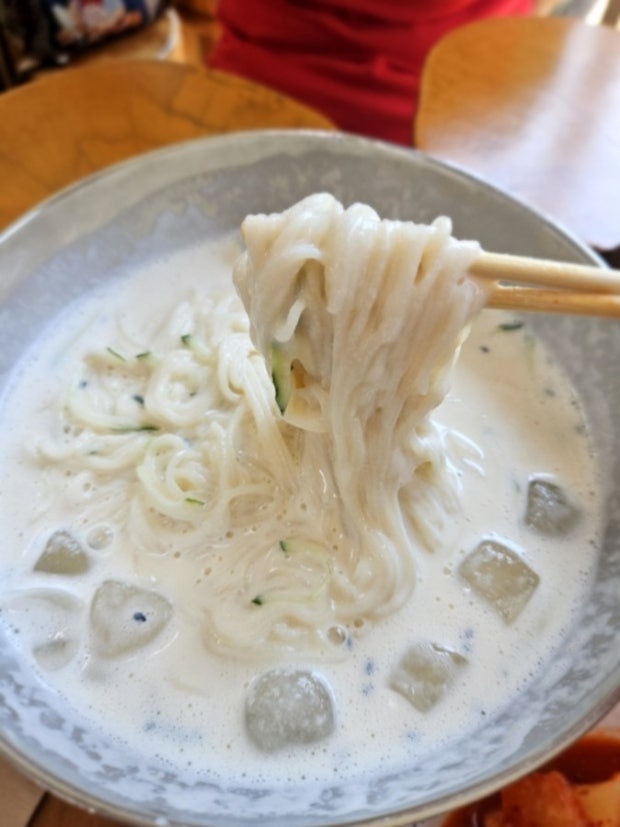 Summer Special Noodles in Cold Soybean Soup